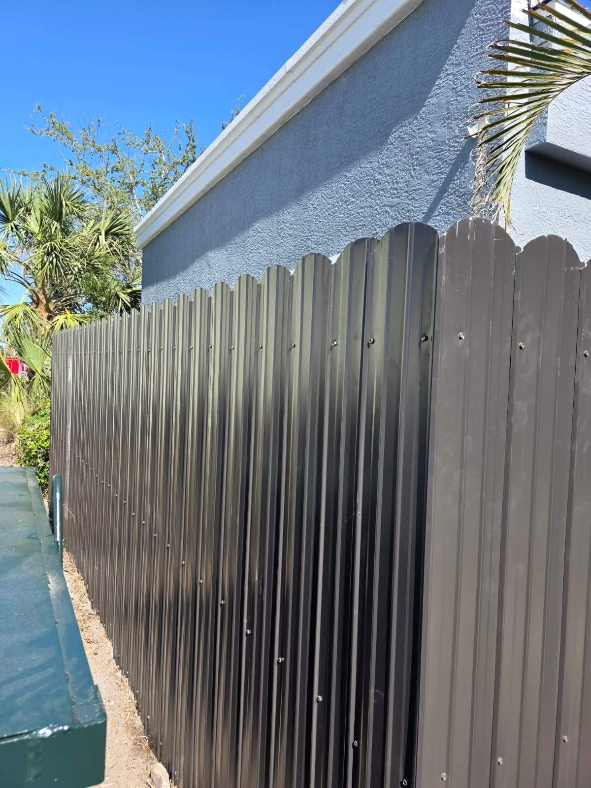 Metal Fence for Illusions Salon & Spa in Punta Gorda by True Fence LLC