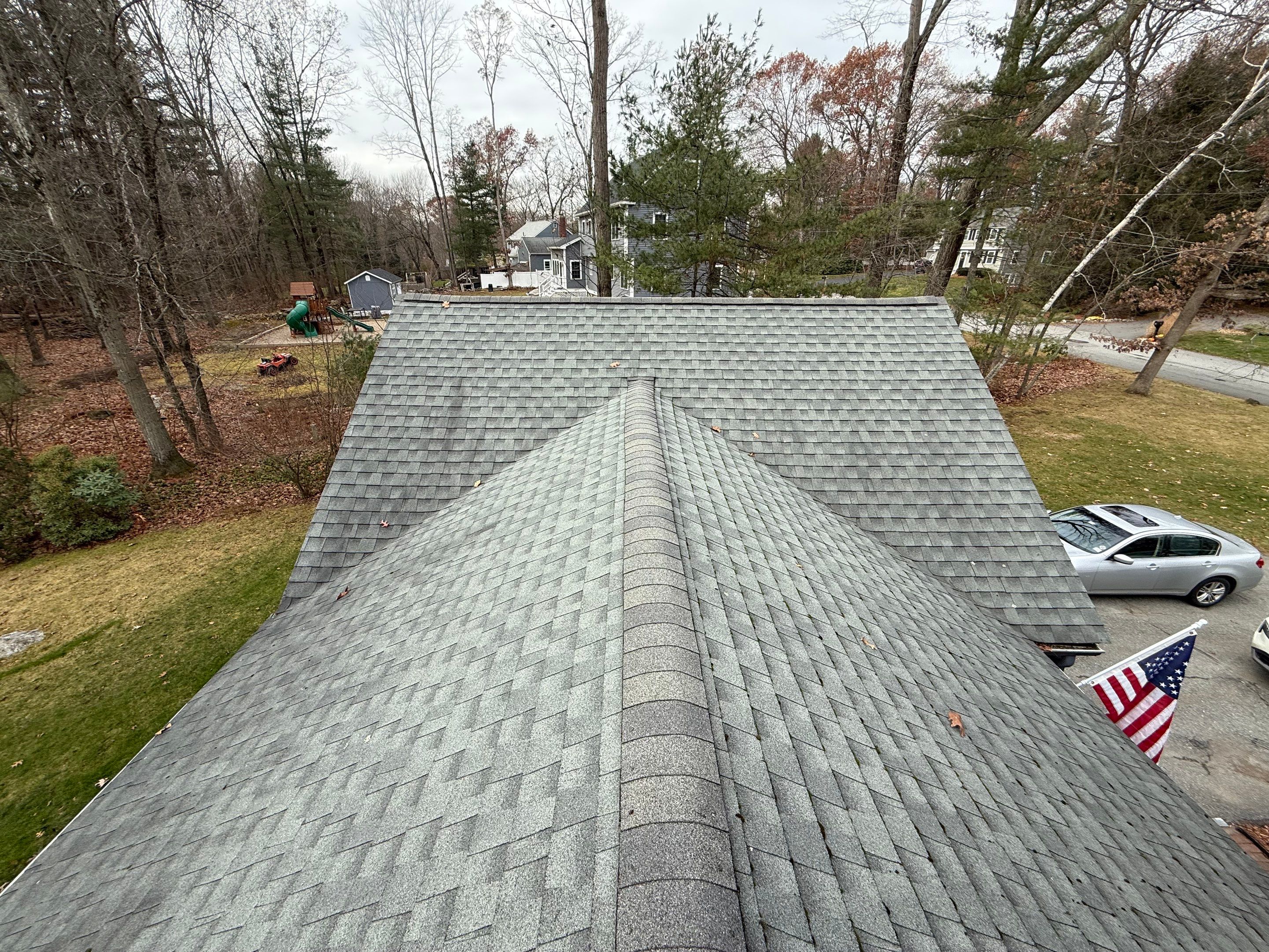 Ridge Vent Replacement & Chimney Re-flashing by Mighty Dog Roofing of Greater Middlesex County