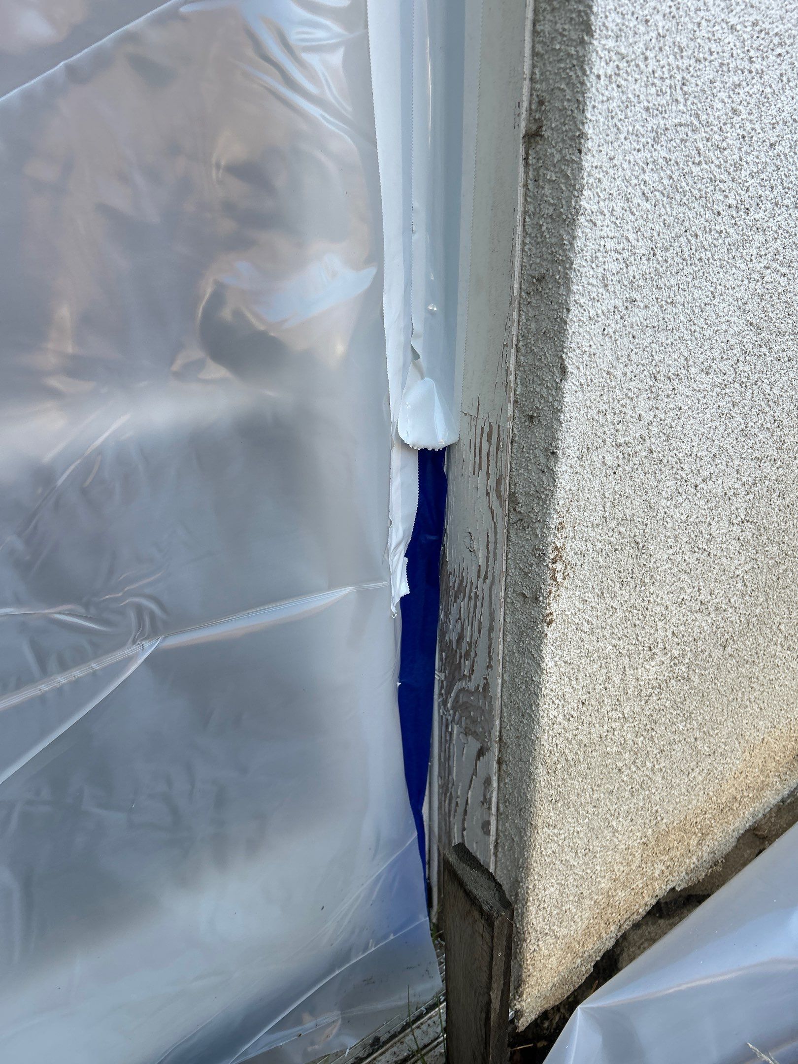 Stucco Dustless Sandblasting In Los Angeles, CA by La Power Washing Inc