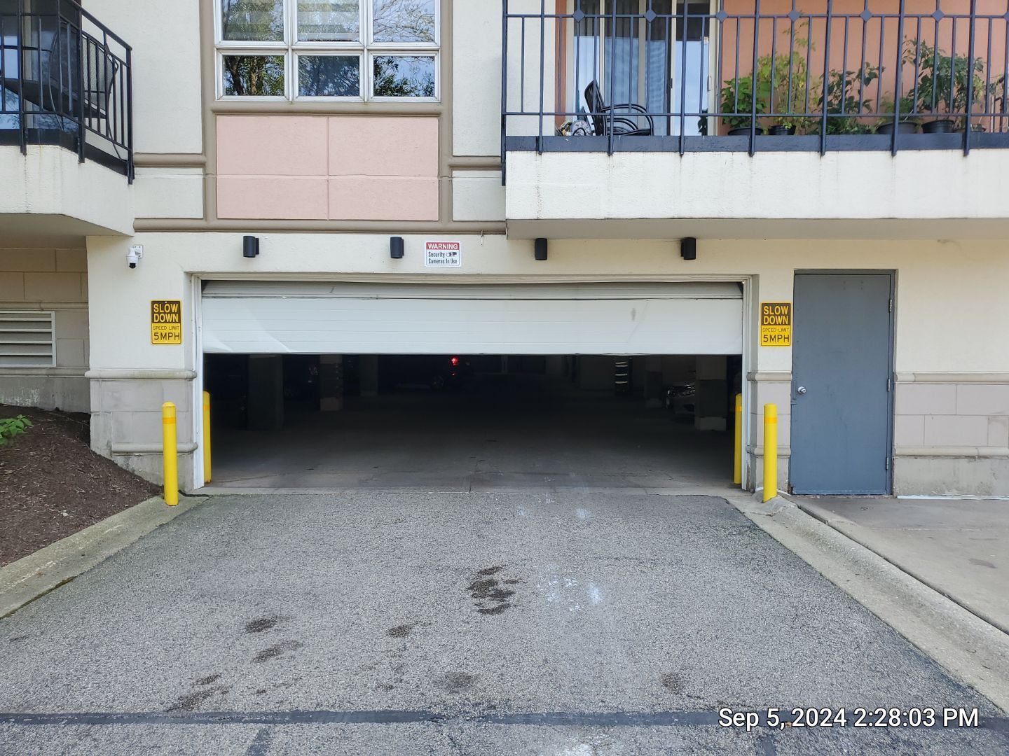 Parking Garage Sweeping & Concrete Deep Cleaning by Northern Power Washing LLC.
