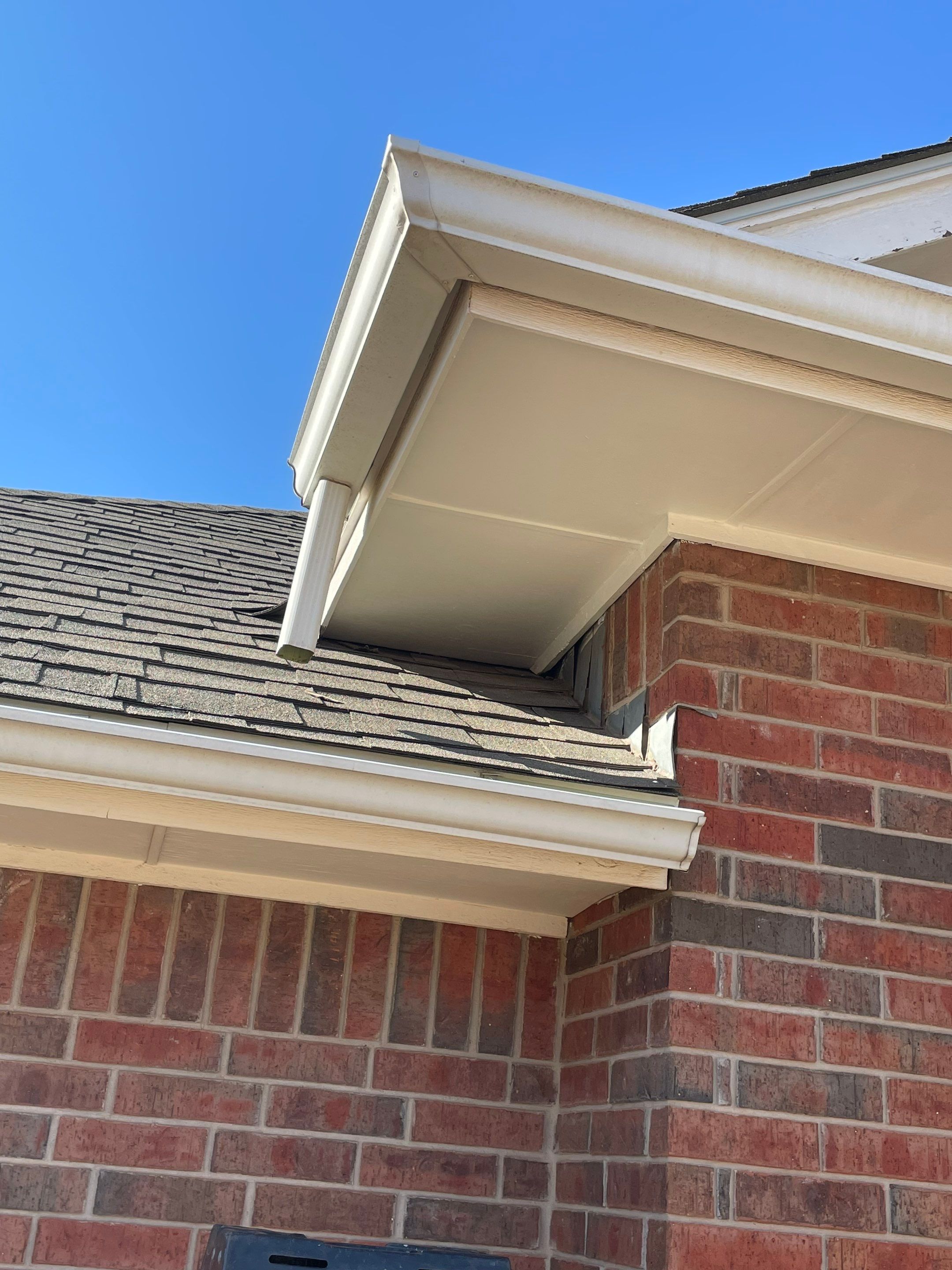 soffit repair in Edmond by McCann's Roofing and Construction