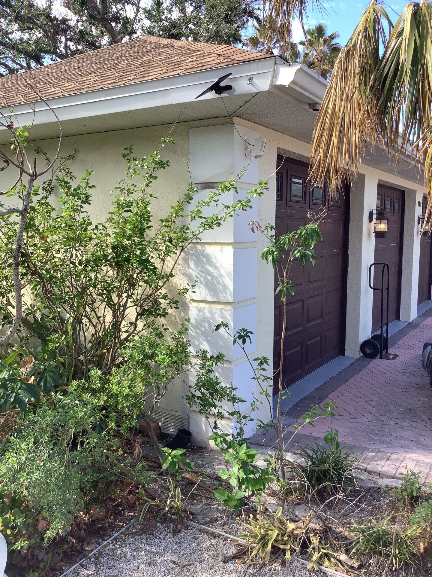 White K-Style Seamless Gutters in Sarasota FL by Gutter Professors