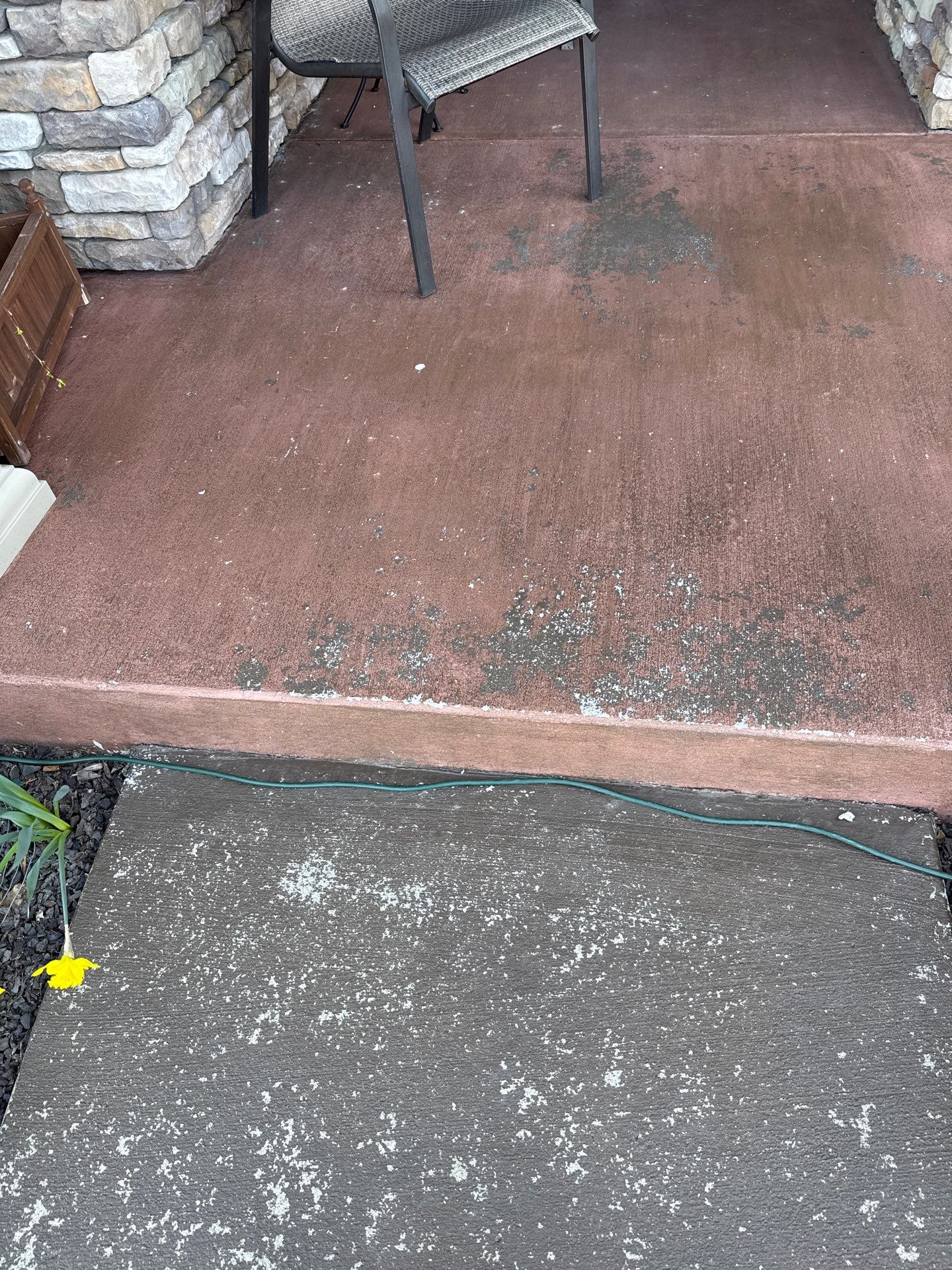 Porch + Walkway + Garage Project in Renfrew by Floors in a Day, Inc