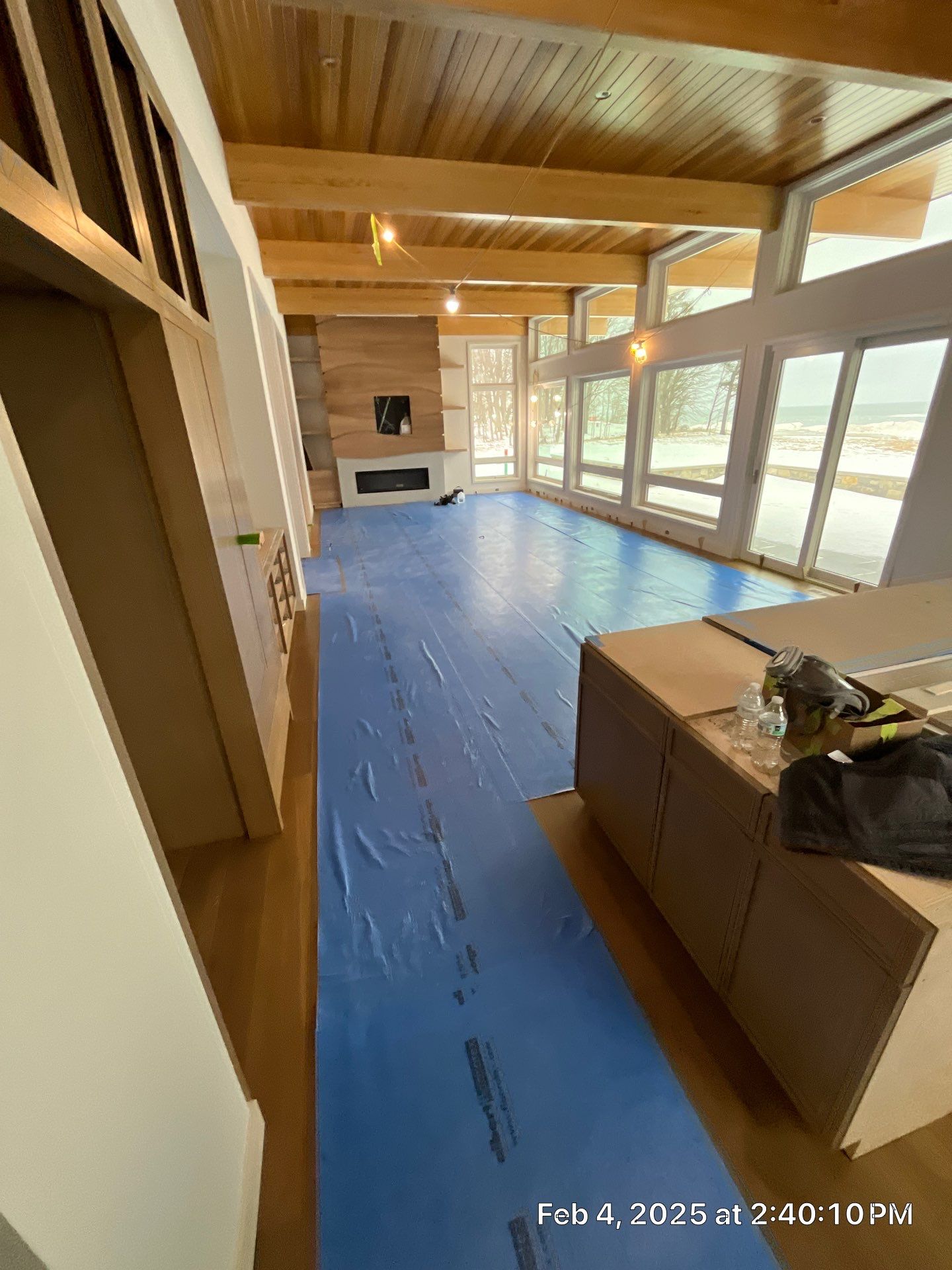 Custom Domestic White Oak Floors Installed in this Large Lakeshore Stunner! by RTBaldwin Hardwood Floors