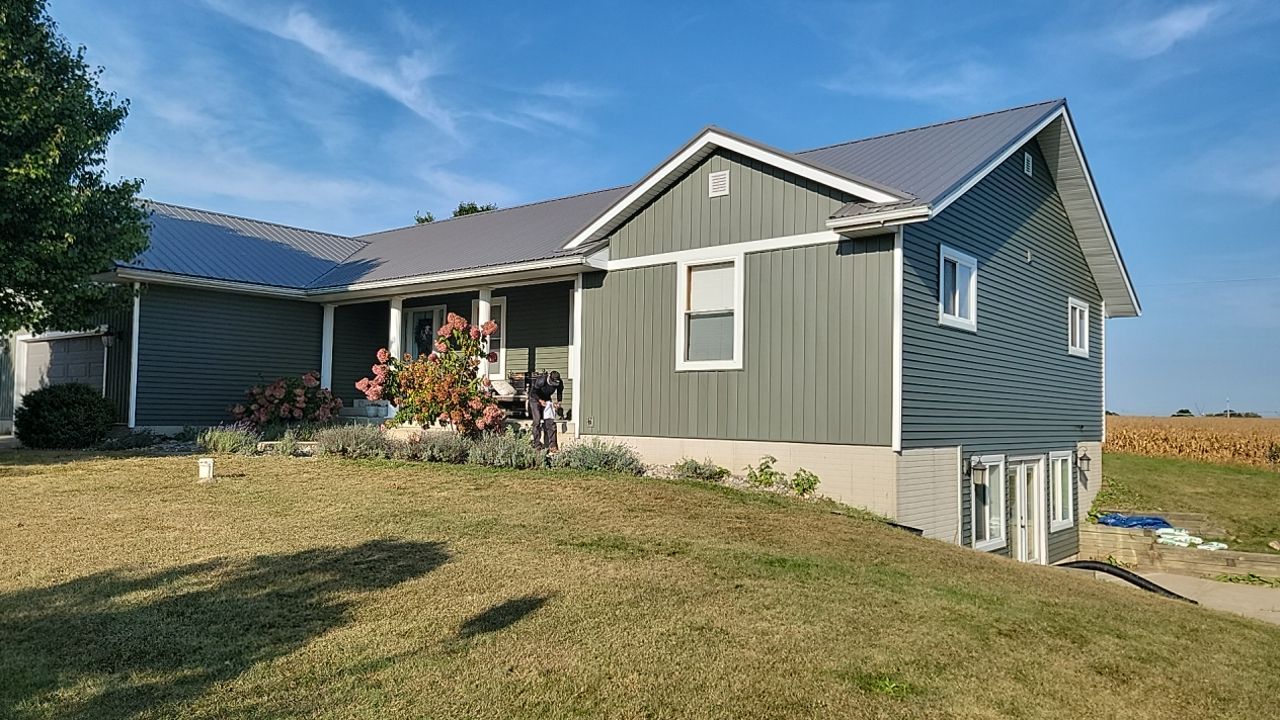 Siding Installation using Royal by Avalon Roofing and Exteriors