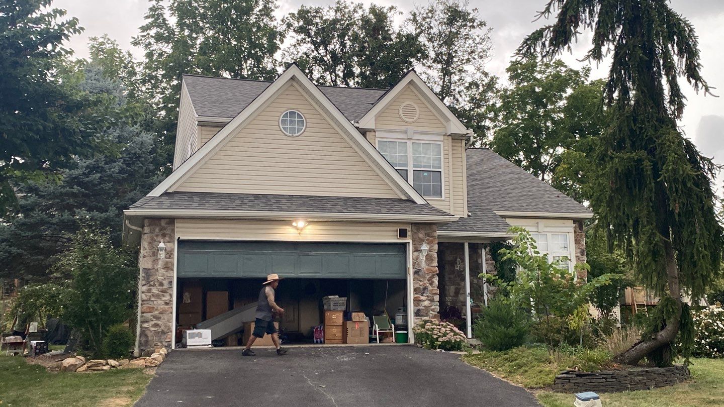 Roofing Installation using CertainTeed Landmark - Weathered Wood by Storm Guard of Ches-Mont PA