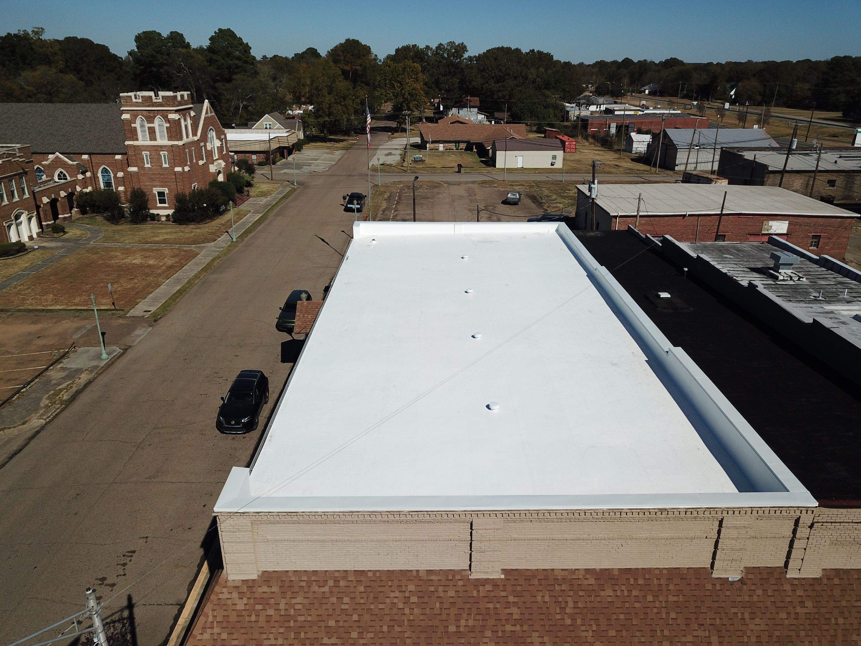 Police Department of Prescott, Arkansas by Hostetler Roofing
