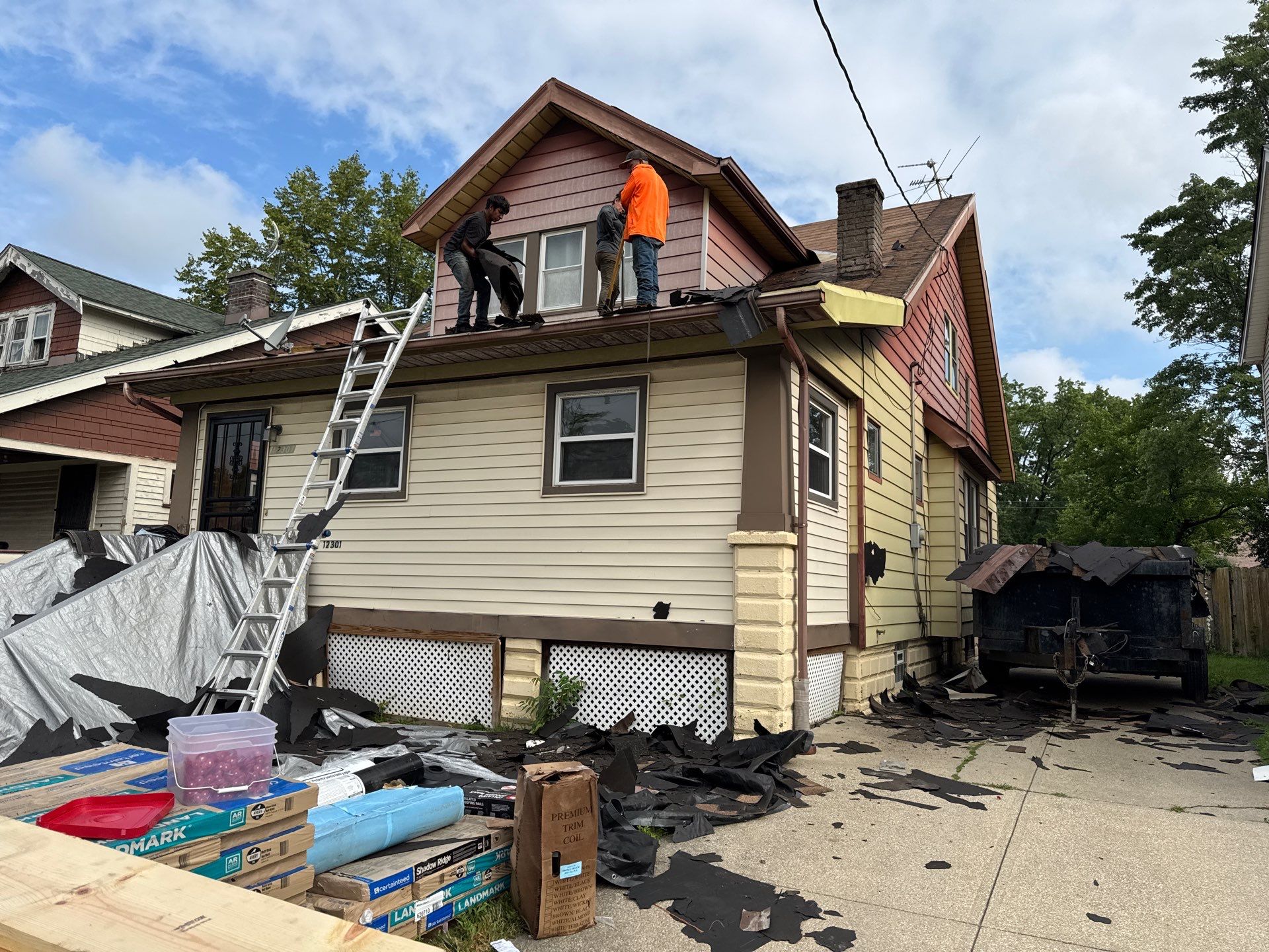 Roof and Soffit Replacement by Homestyle in Cleveland by Homestyle Home Improvements (HHI)