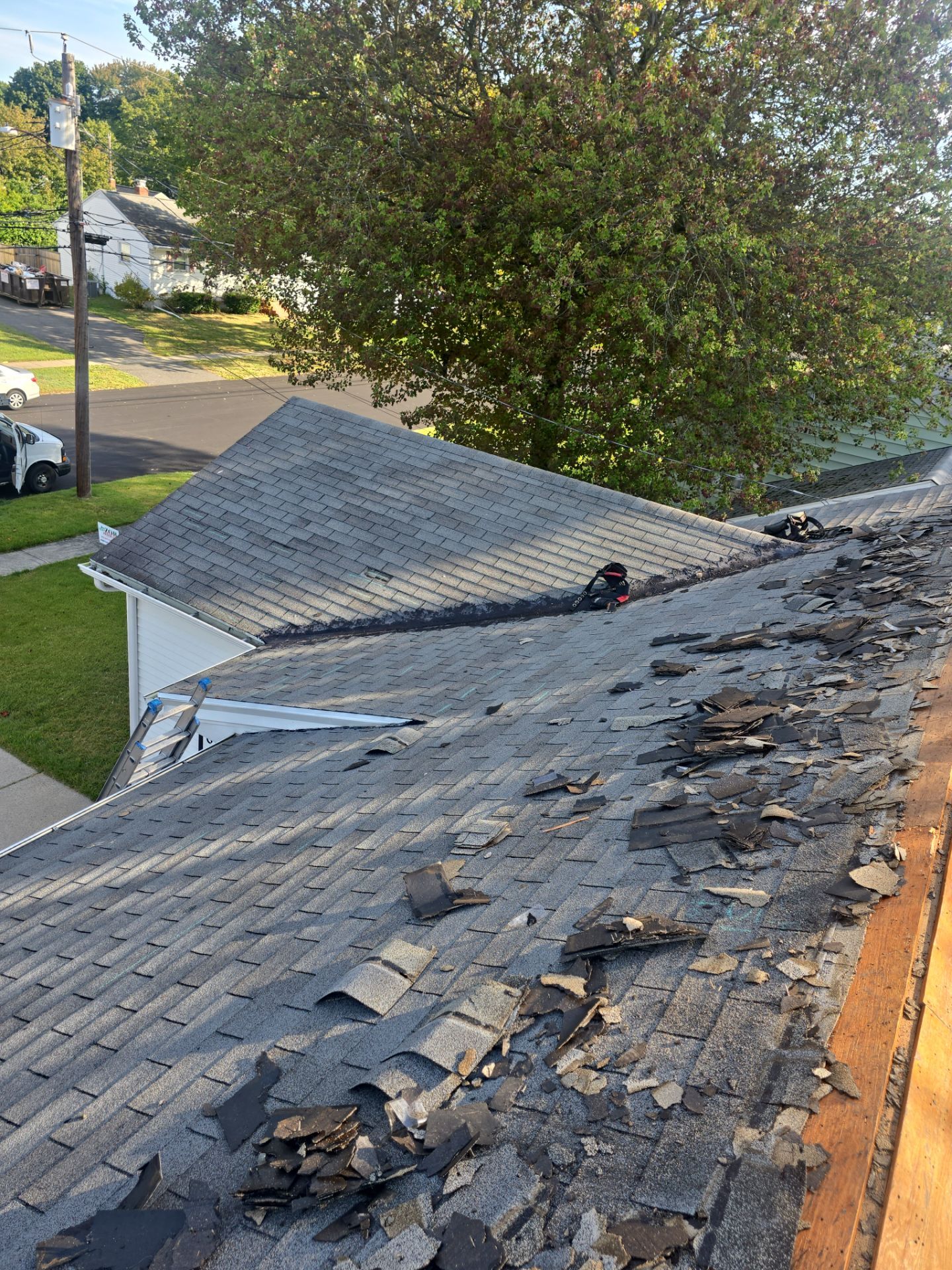 Residential Roofing Installation using Owens Corning TruDefinition Duration Sierra Gray by A Plus Exterior