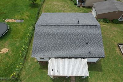 Residential Roofing Installation using GAF Timberline HDZ Pewter Gray