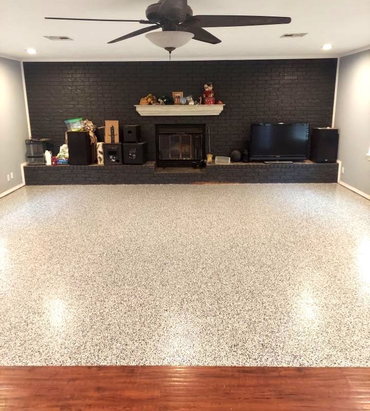 Interior Concrete Coating with Domino by Copperhead Coatings