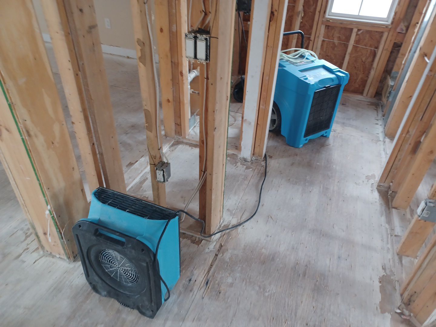 Project in West Bloomfield by EzDry Water Mitigation & Property Restoration