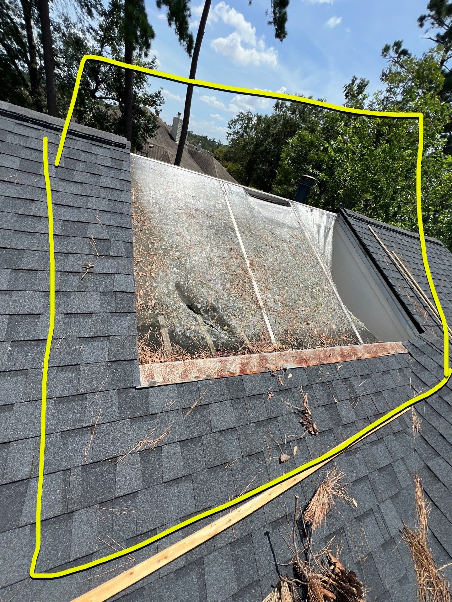 Residential Roofing Repair using Owen's Corning Duration (Lifetime) Shingles by Roof Repair Company