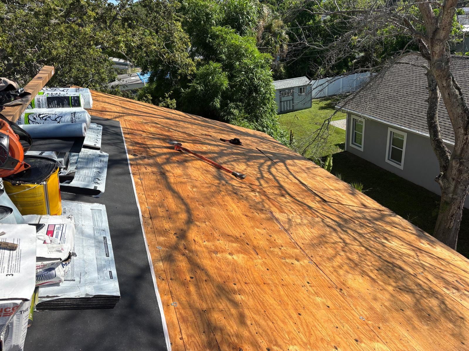 Project in St. Petersburg 33712 by Mitchell Roofing Company LLC