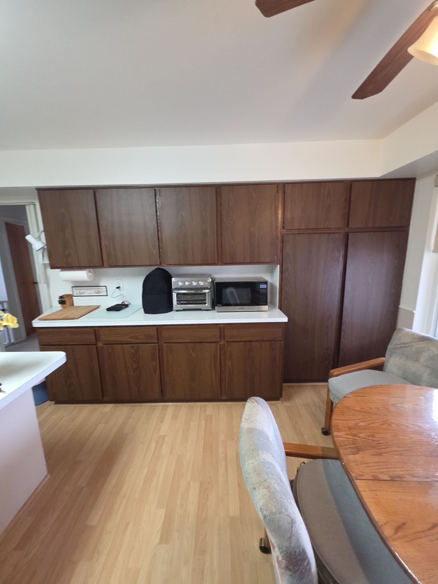 Kitchen Cabinet Refinishing and Shaker Door Upgrade in Warren by Top Shelf Painter