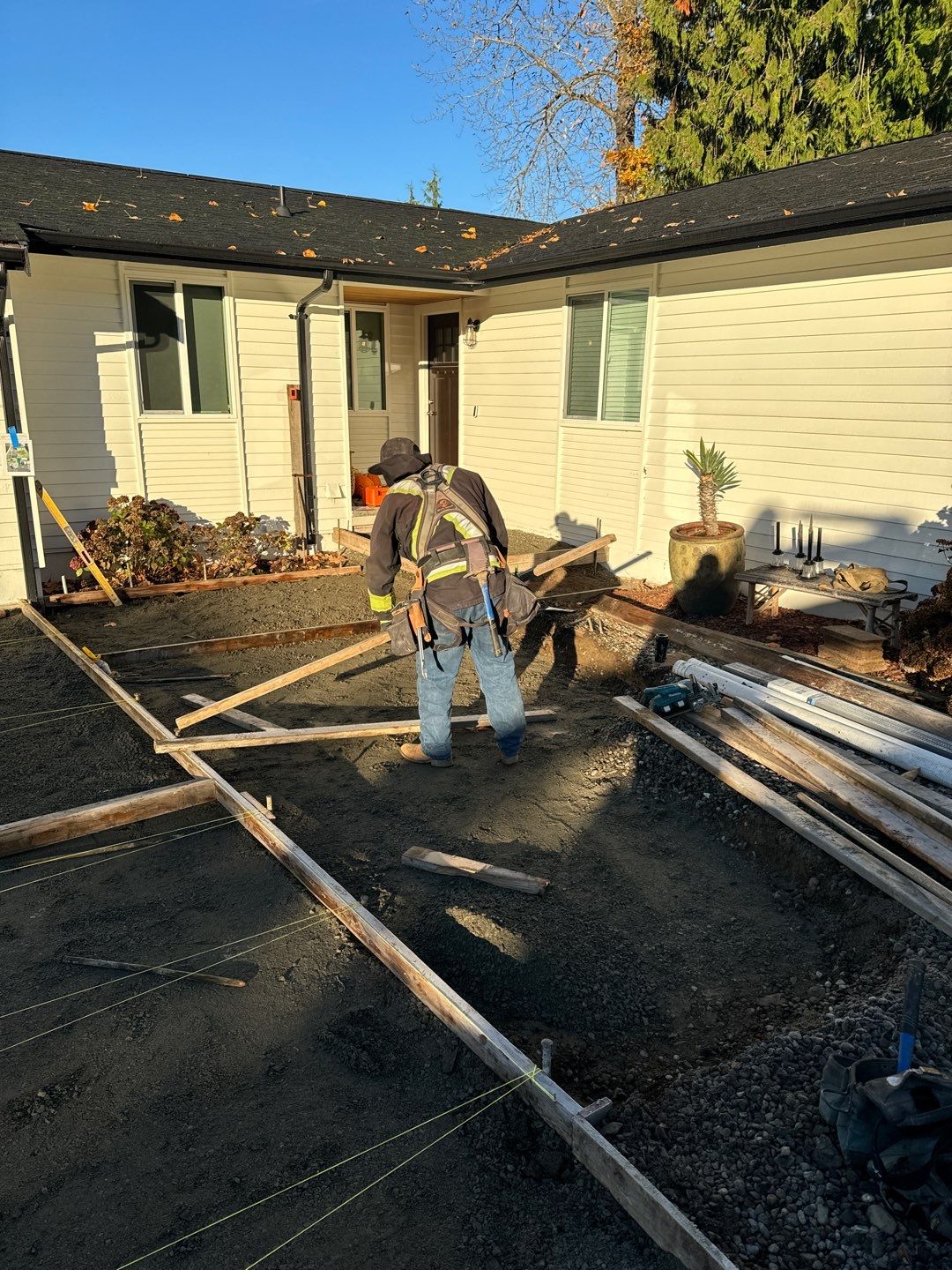 Raphil Haswega Concrete Driveway  by Jireh Asphalt & Concrete Inc 