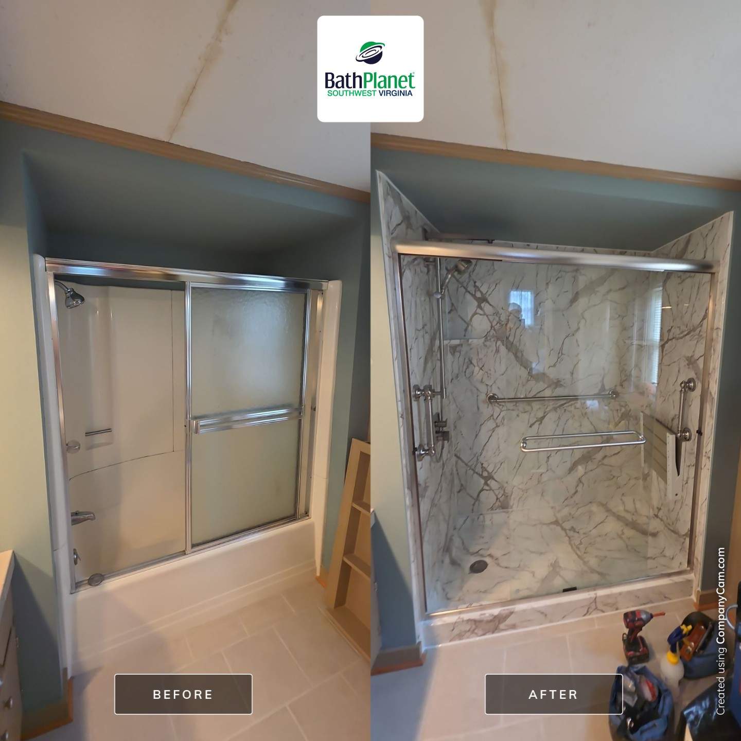 Before. During. After. by BathPlanet SW Virginia