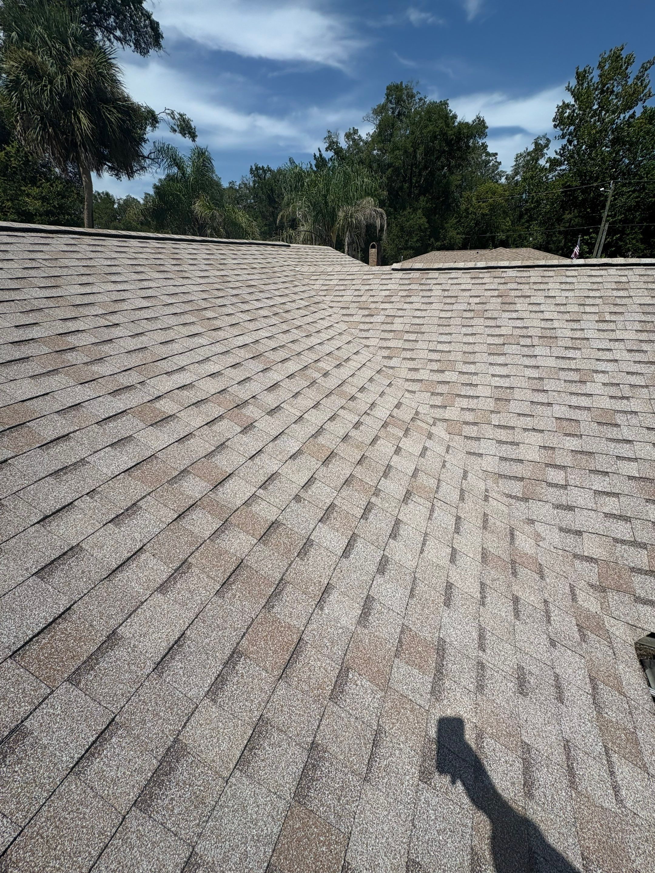 Architectural Shingle Roof Replacement and Attic Inspection in Orange City by Pinnacle Roofing Group