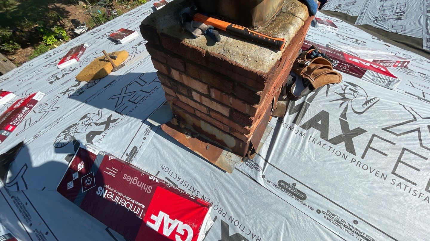 Residential Roofing Installation using GAF Natural Shadow  by A & H Roofing and Contracting