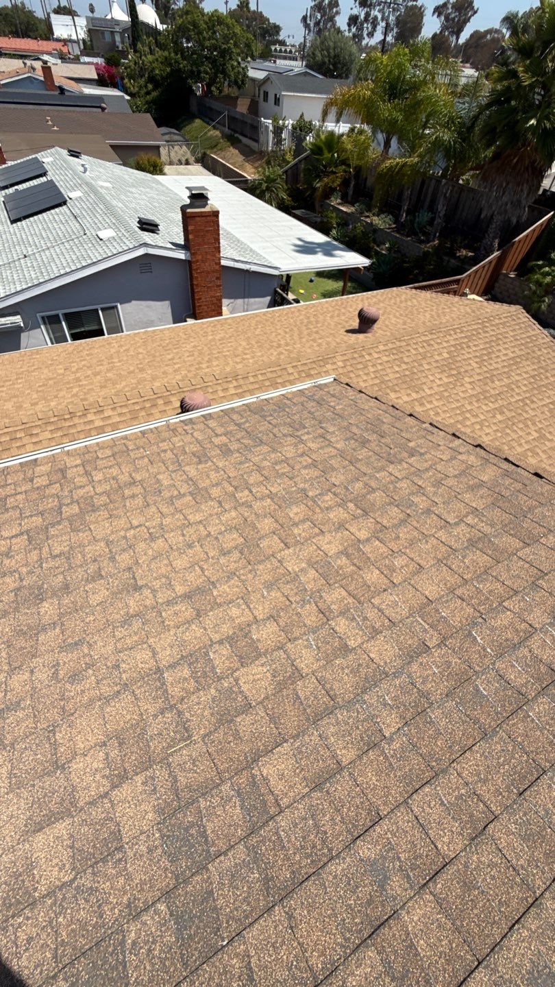 Asphalt Shingle Roof Repair and Fascia Maintenance in San Diego by Reliable Roofing San Diego Inc.