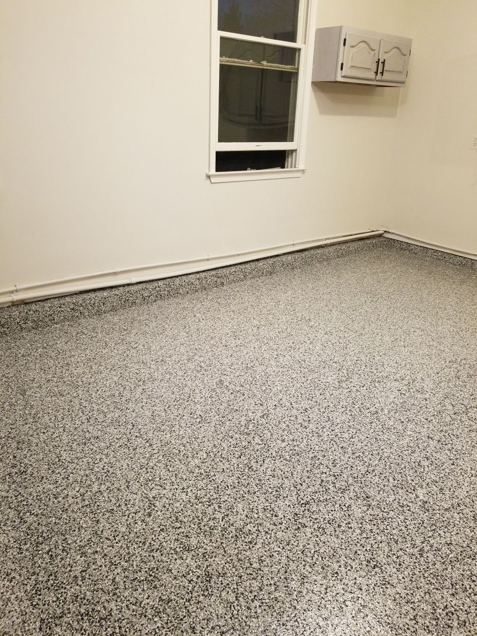 Garage Floor in Domino by Spectrum Painting, LLC