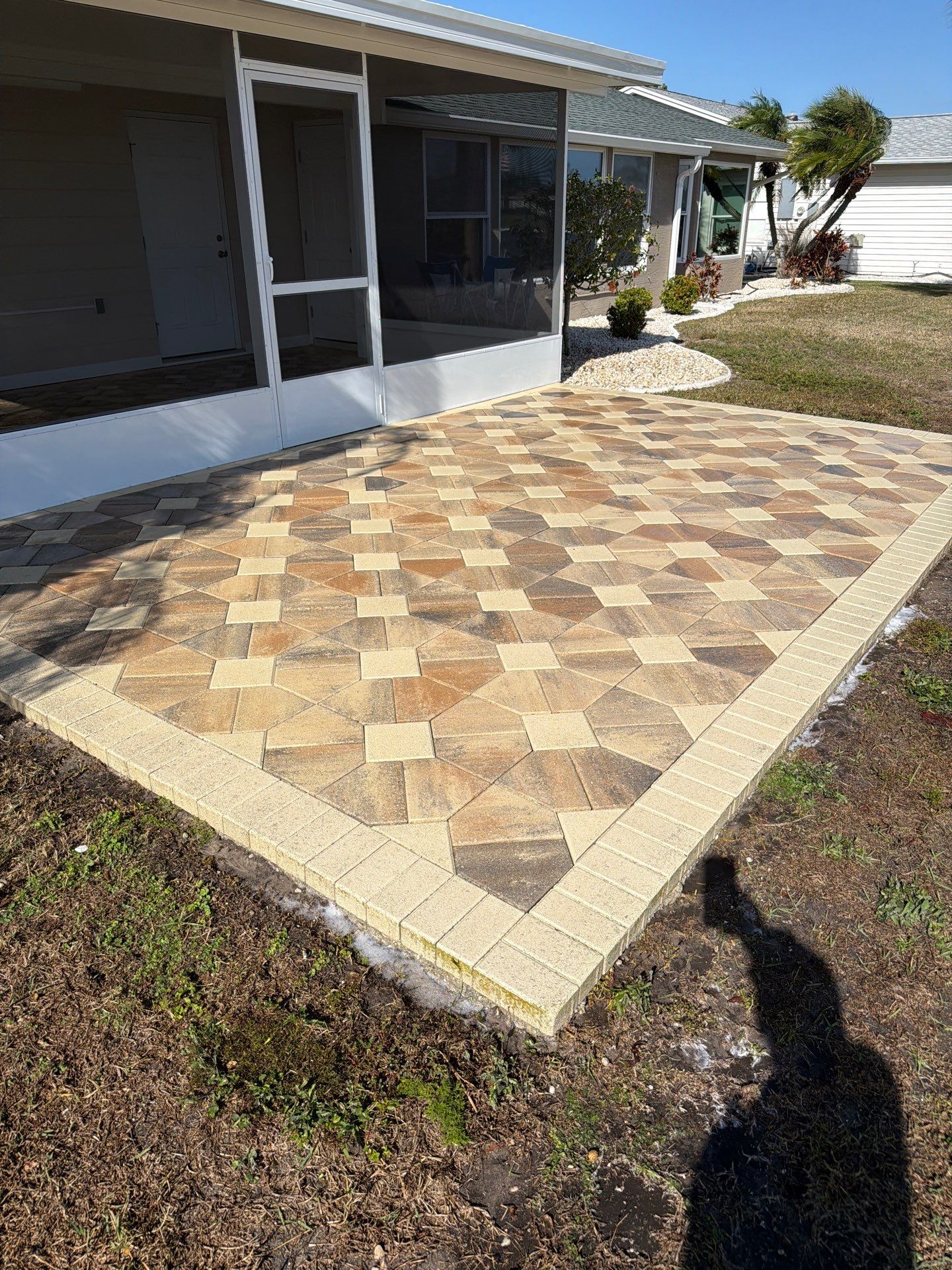 Paver Sealing for Sun City Center Waterfront Patio by Supreme Paver Experts