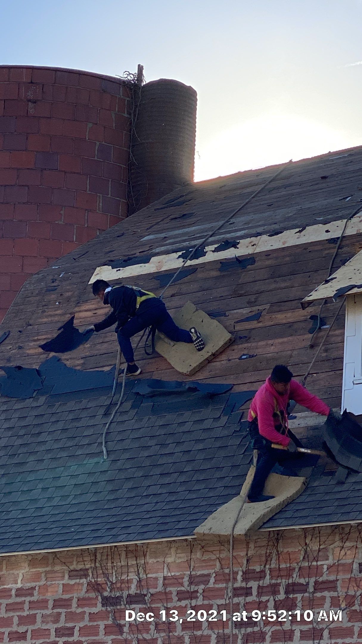Roof Replacement with upgraded needed exhaust ventilation using Malarkey Vista Class III Impact Resistant Shingles in Black Oak color by Gorilla Exteriors Contracting, LLC