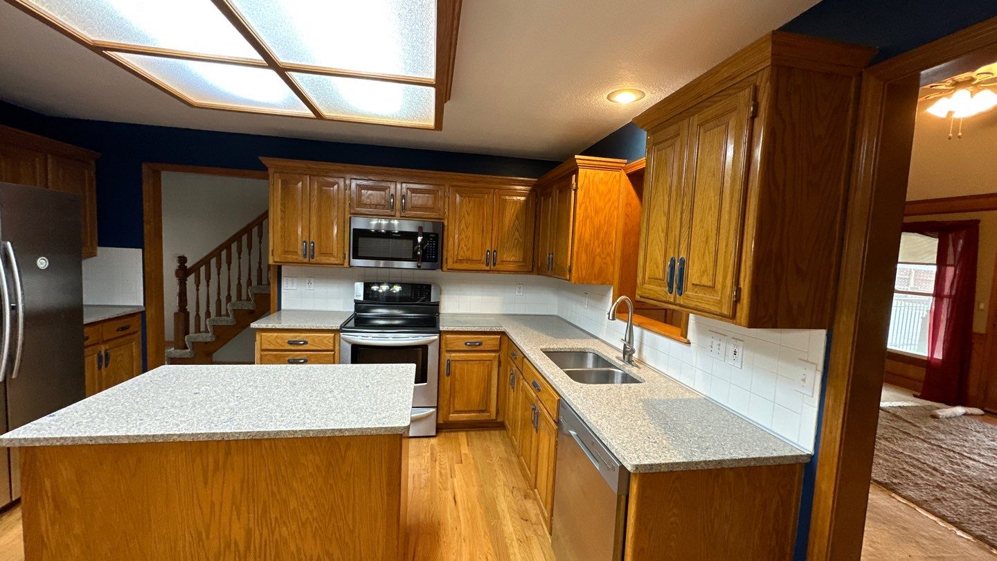 Cabinet Repaint and Interior Repaint by Kevin Turner Painting
