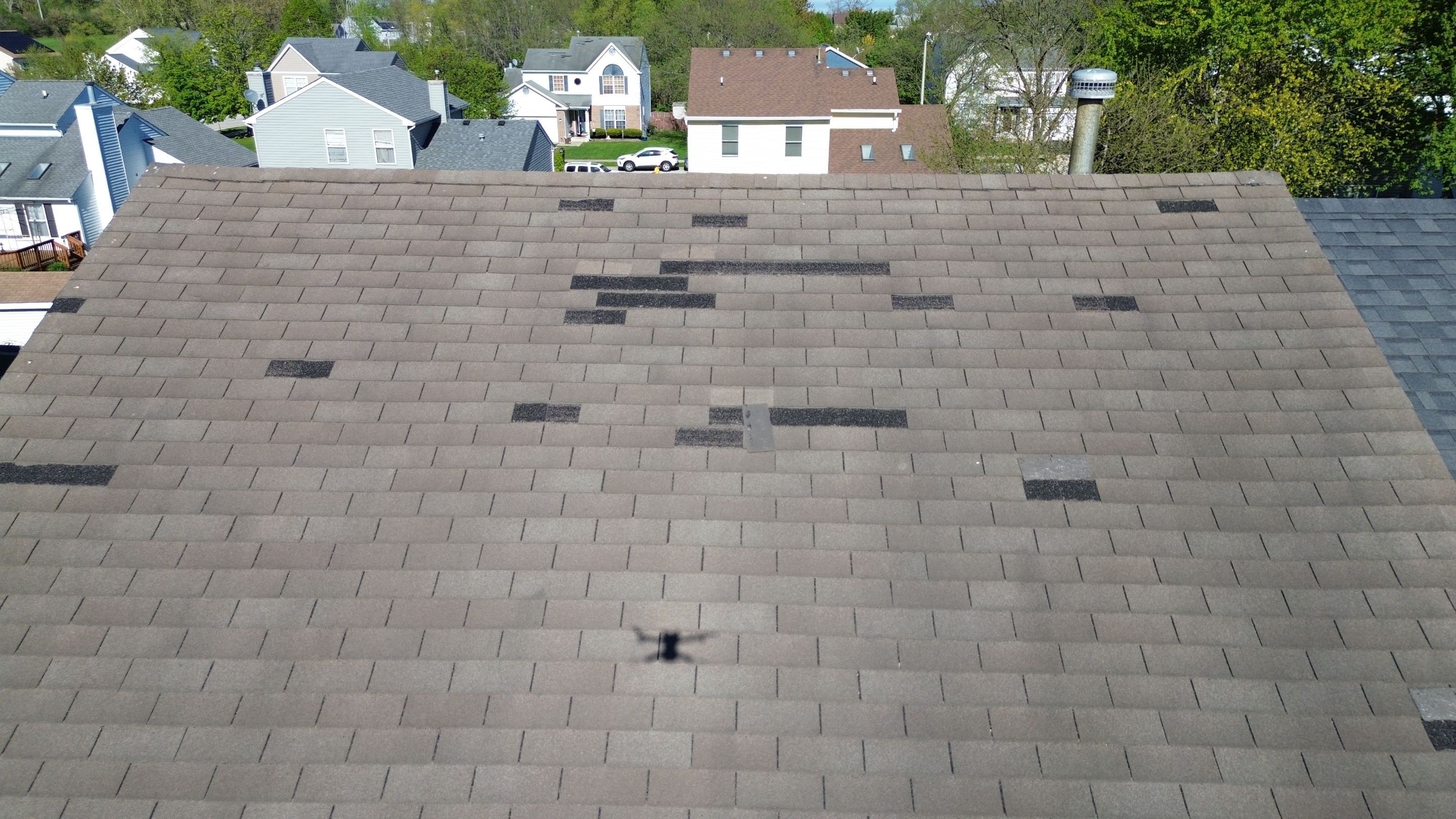 Roof and siding replacement by hail and wind damage by Just Brilliant Restoration JBR