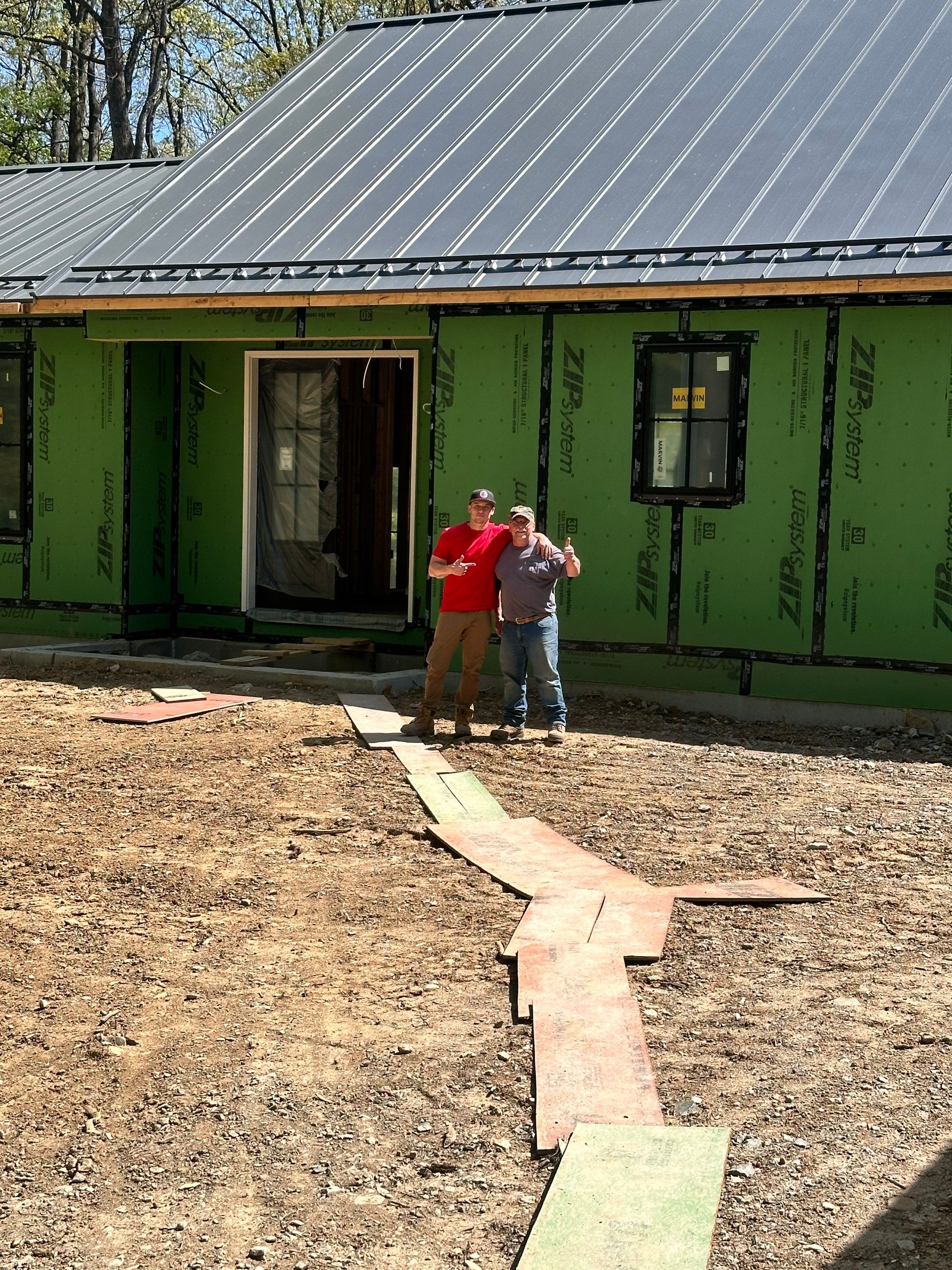 Standing Seam  using Everlast Standing Seam 24 Gauge  by Teflon Roofing