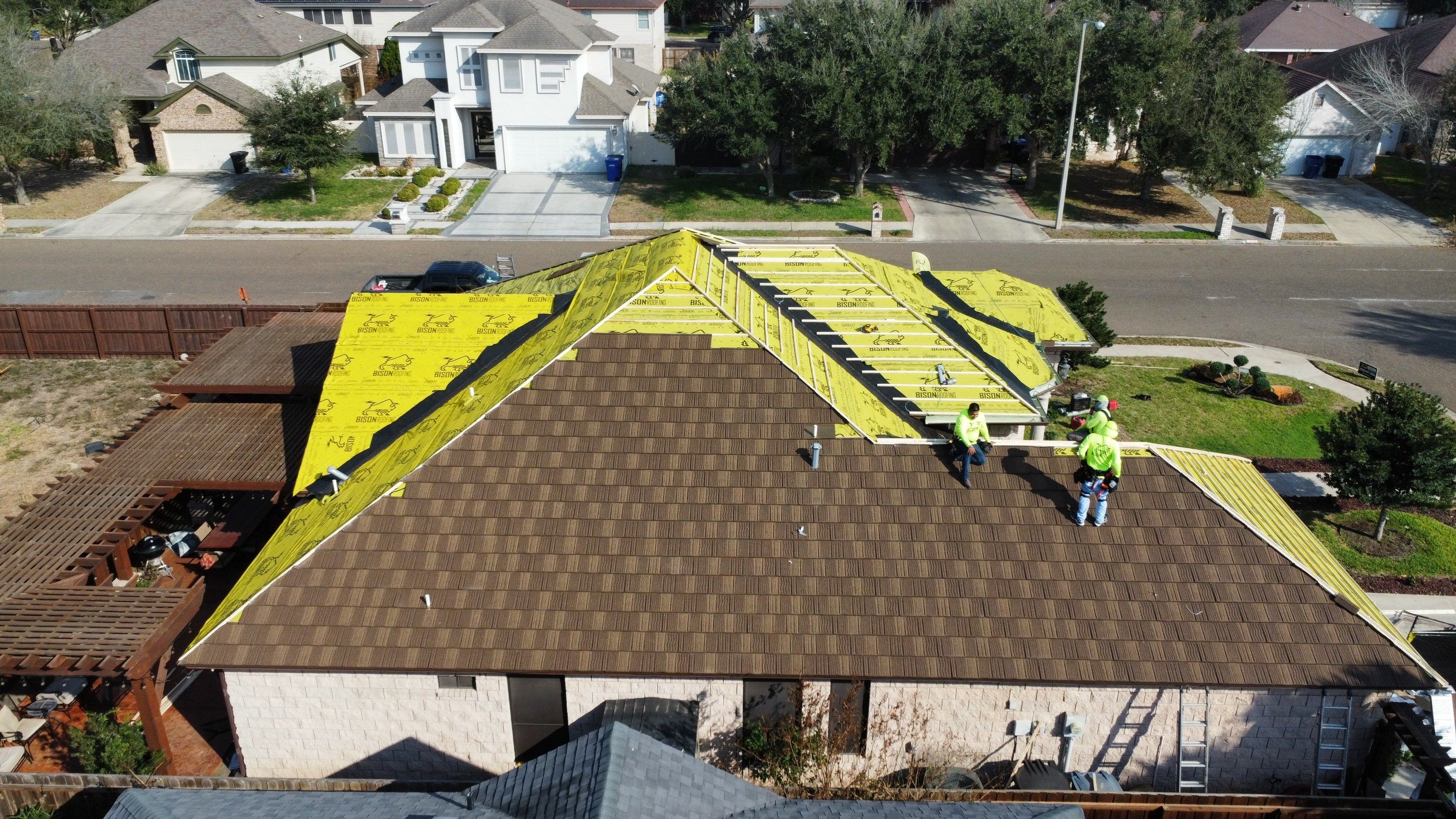 Decra Tile Roof Replacement  by Bison Roofing  