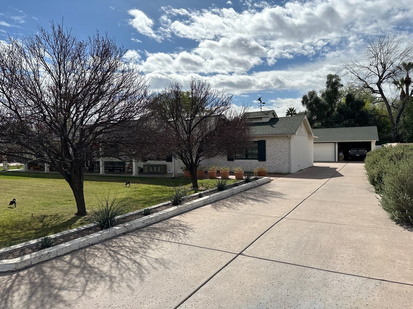 Wagon Wheel - A Stunning Home Exterior Makeover with Dunn Edwards Paints in Phoenix, AZ by Double G Painting Contractors, LLC