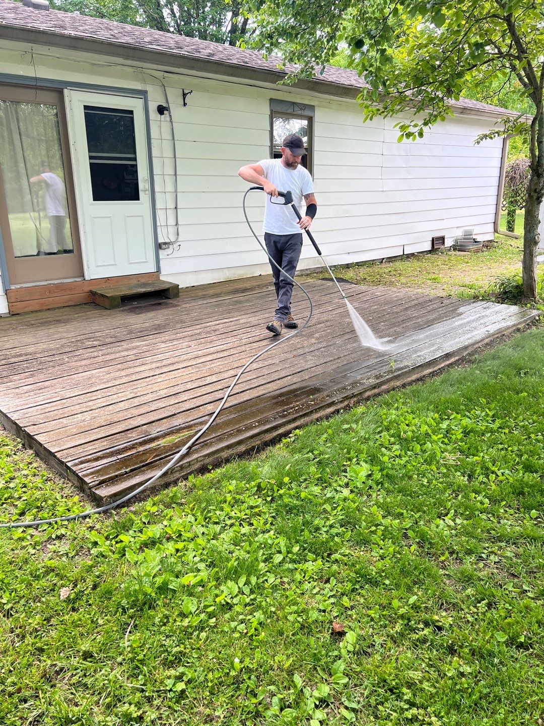 Clean, stain, and seal by Storm Contracting 