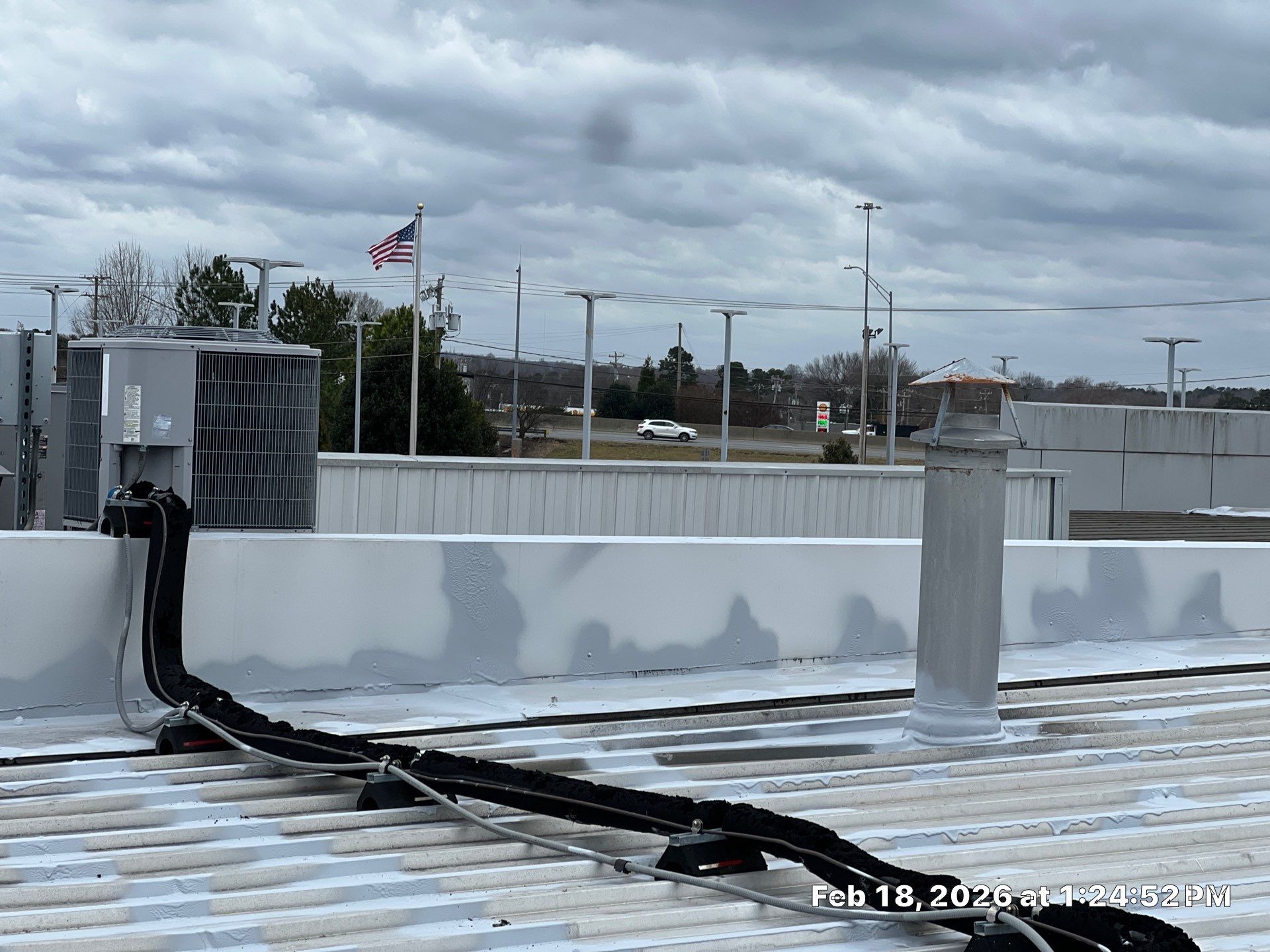 Acrylic Coating  by Just In Time Roofing and Restoration