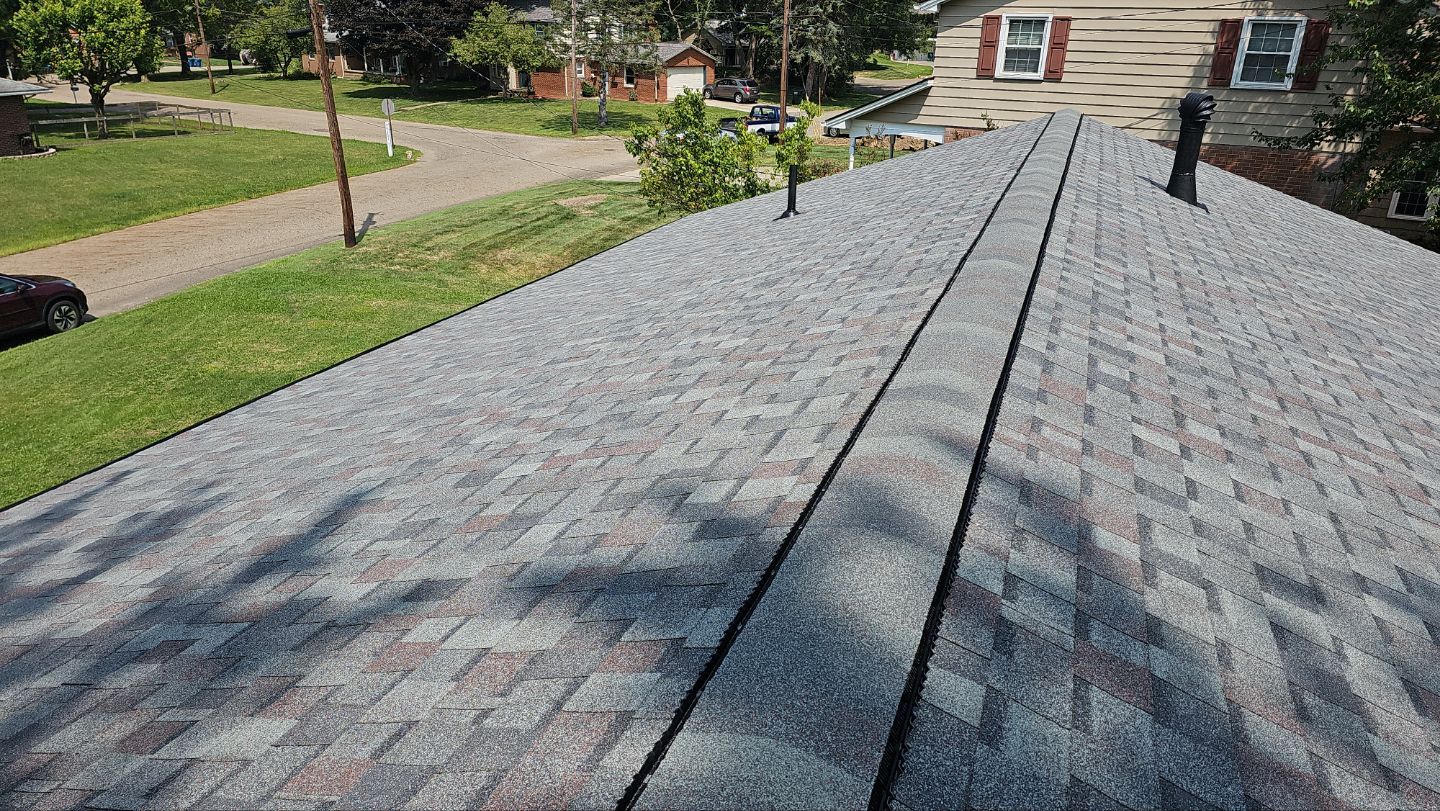 Atlas Pinnacle, Color, Summer Storm, Drip Edge, Black by Eagle Eye Roofing