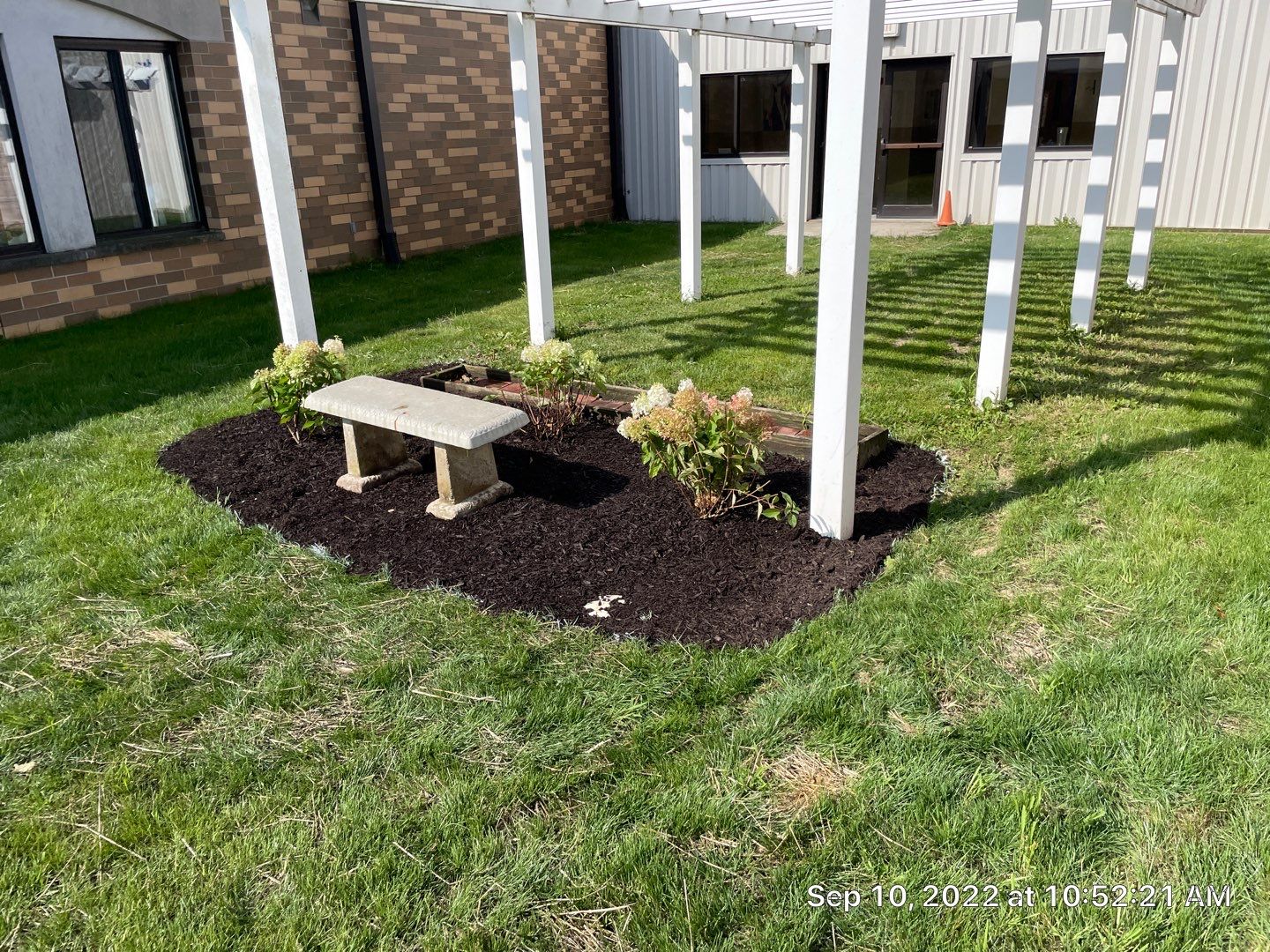 Courtyard Renovation by Carrs lawn and landscape