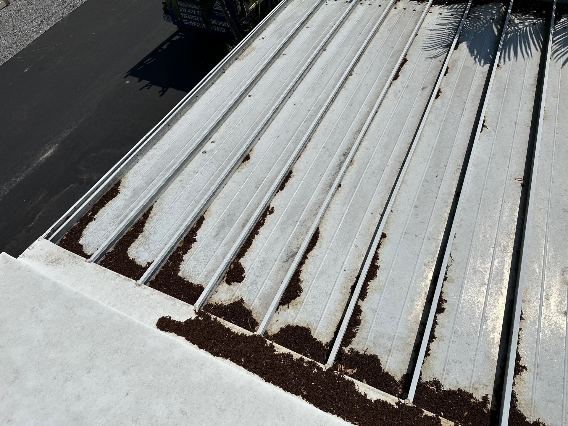 TPO Membrane & Metal Roof Cleaning + Gutter Cleaning in Fisherman’s Cove RV Park, Terra Ceia, FL | Sunshine AquaWash by Sunshine AquaWash