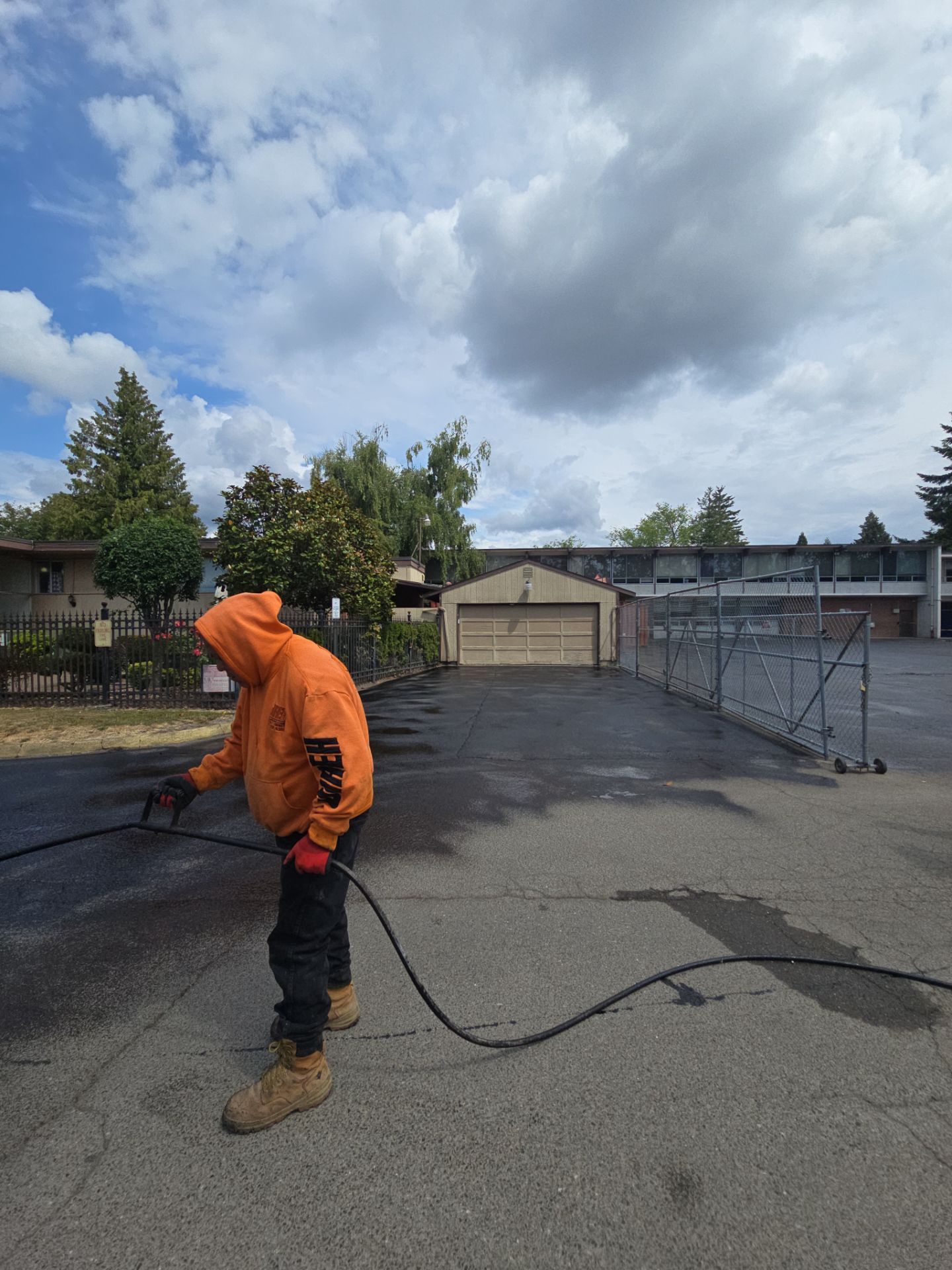 Sealcoat Parking Lot Renovation by Jireh Asphalt & Concrete Inc 