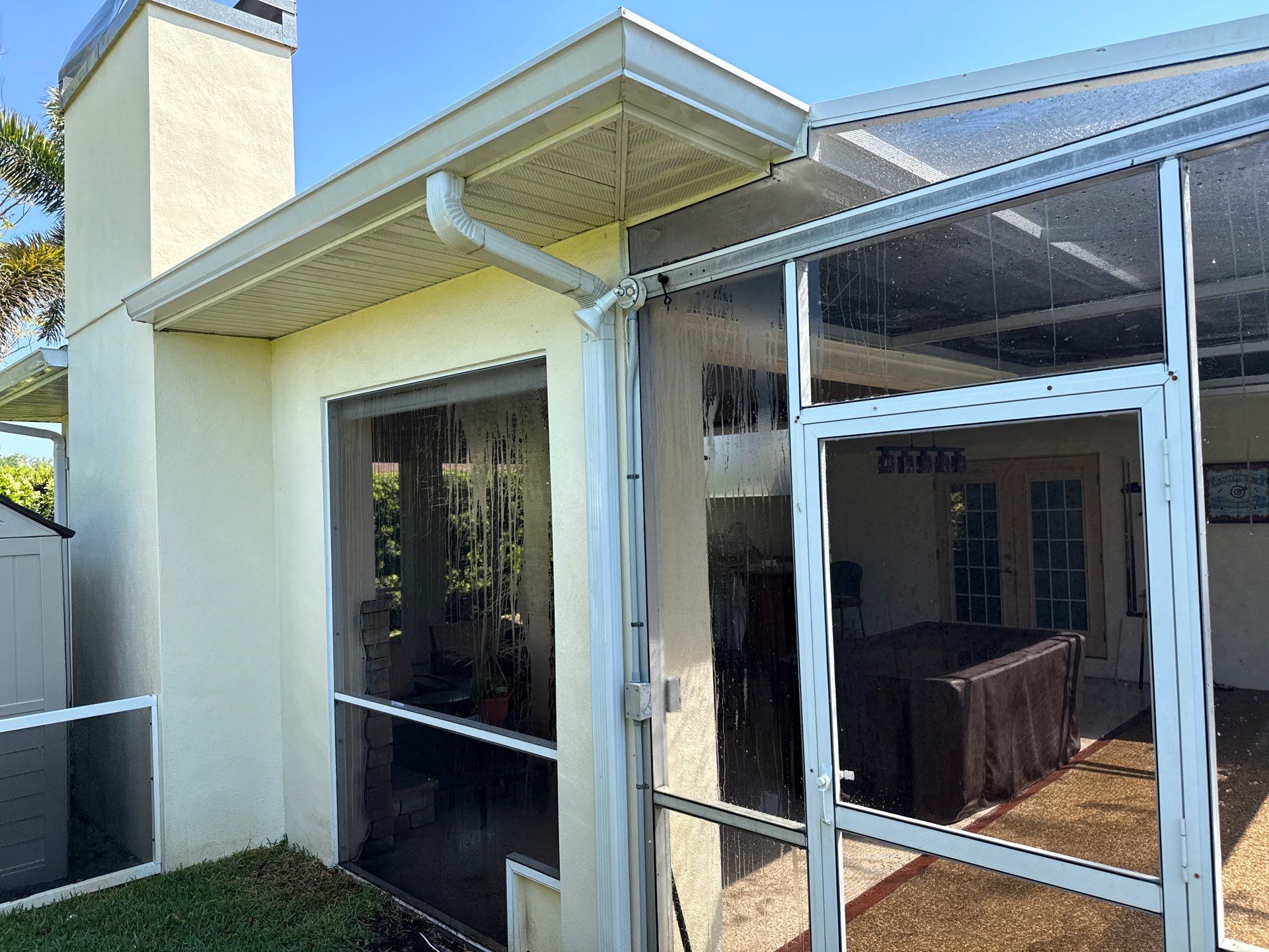 Concrete Tile Roof Cleaning in Village Green – Bradenton, FL | No Walking on Tiles! by Sunshine AquaWash
