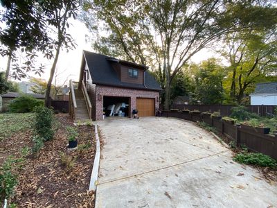Custom Two-Story Brick Garage and Studio Apartment in Decatur