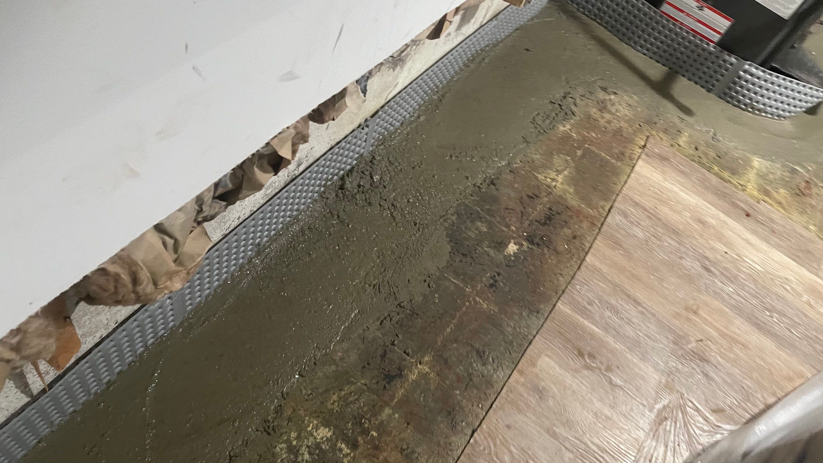 Interior French Drain Job in Lyndhurst, NJ by Pure Service Pro, LLC 