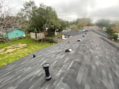 Residential Roofing Installation using Shingles