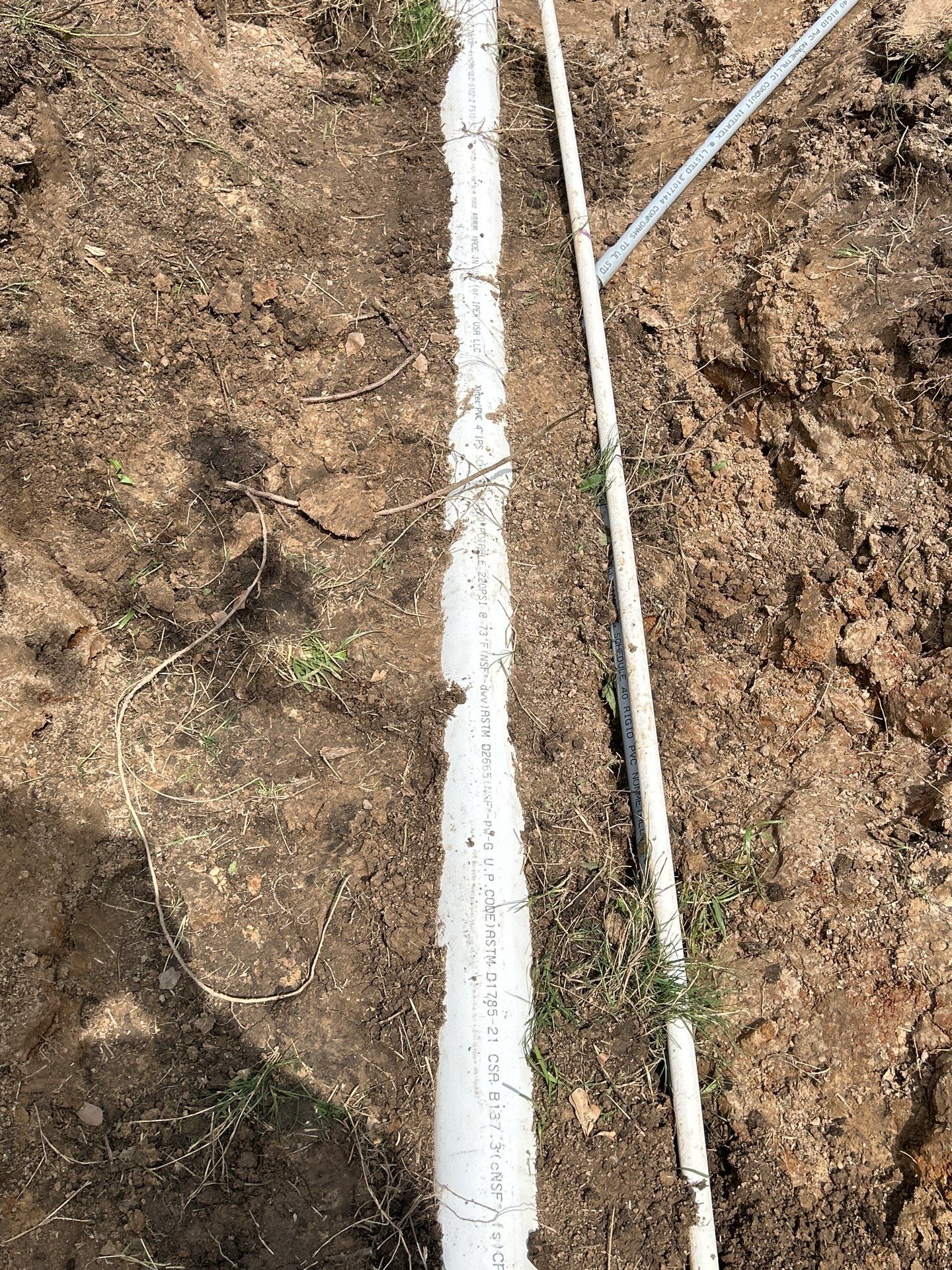 Septic Install Project in Eustace by Rub-A-Dub Plumbing