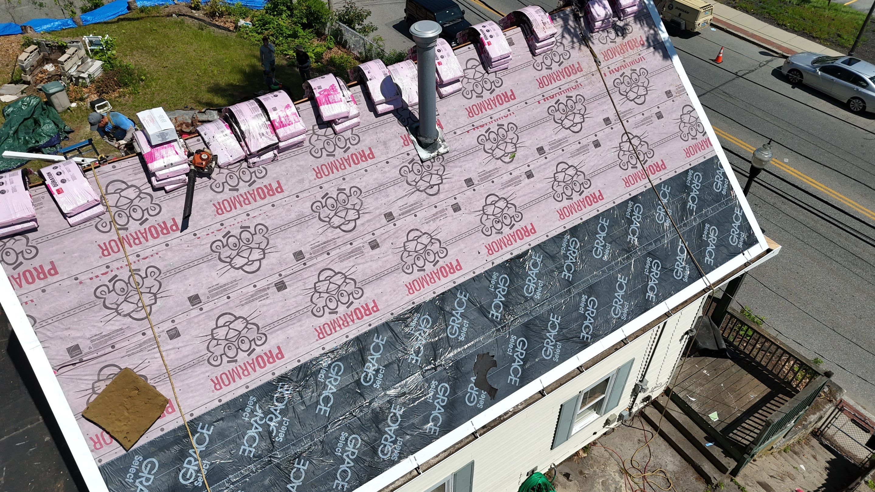 Roof Replacement & Fascia Upgrade Methuen, MA by Mighty Dog Roofing of Greater Middlesex County