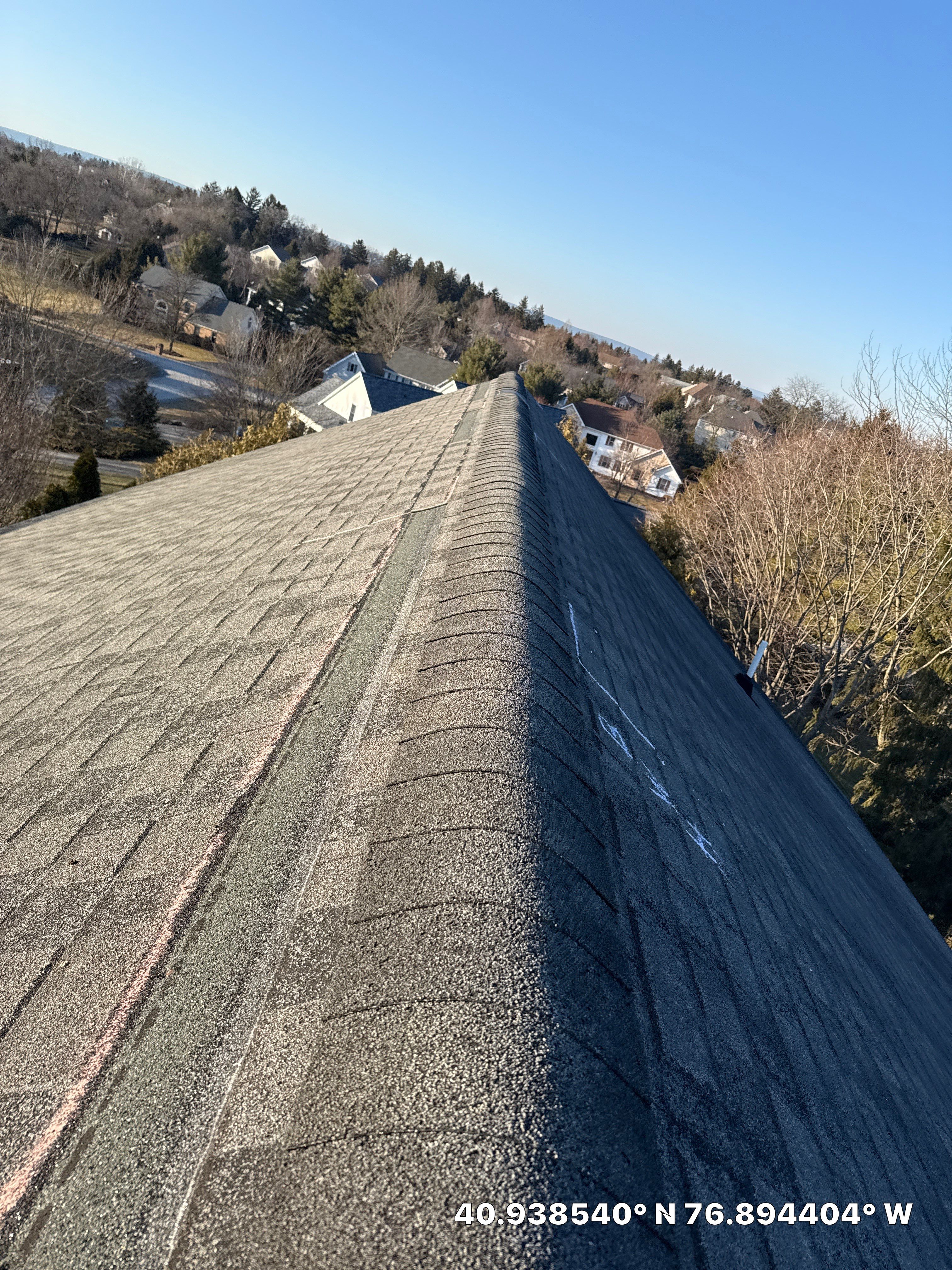 Residential Shingle Roof Replacement by Esh Builders