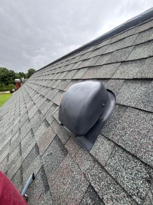 Install vent 