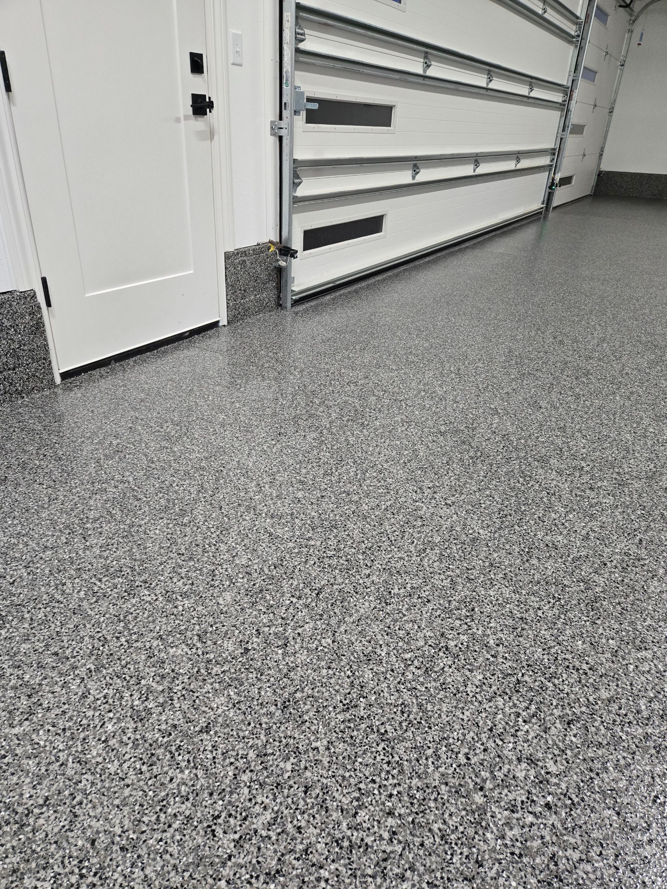 Large Garage in Midnight Fog - Canfield, OH by Alexander Concrete Coatings