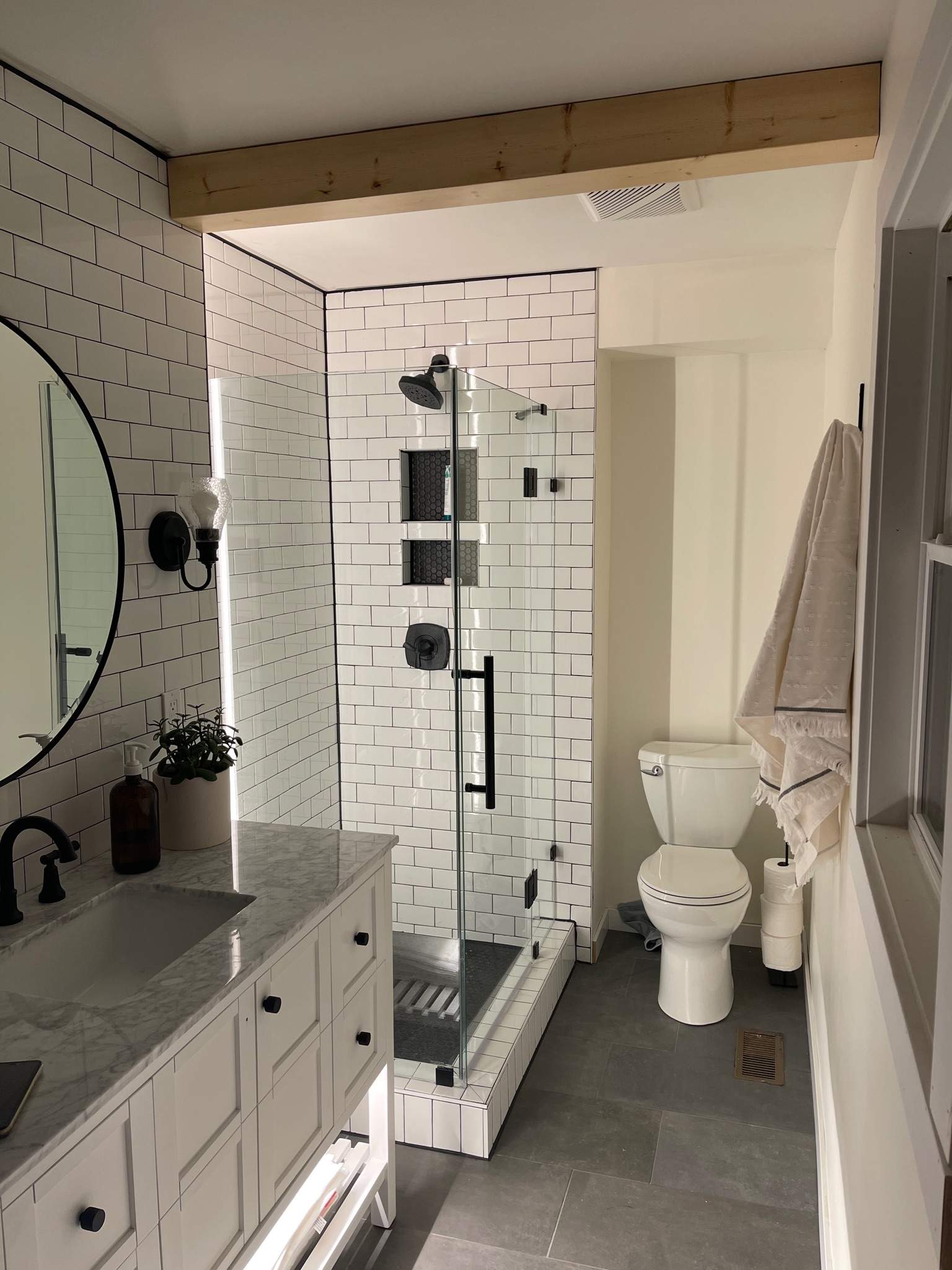 Louisville Master Bathroom Remodel by Bennett Home Improvement LLC