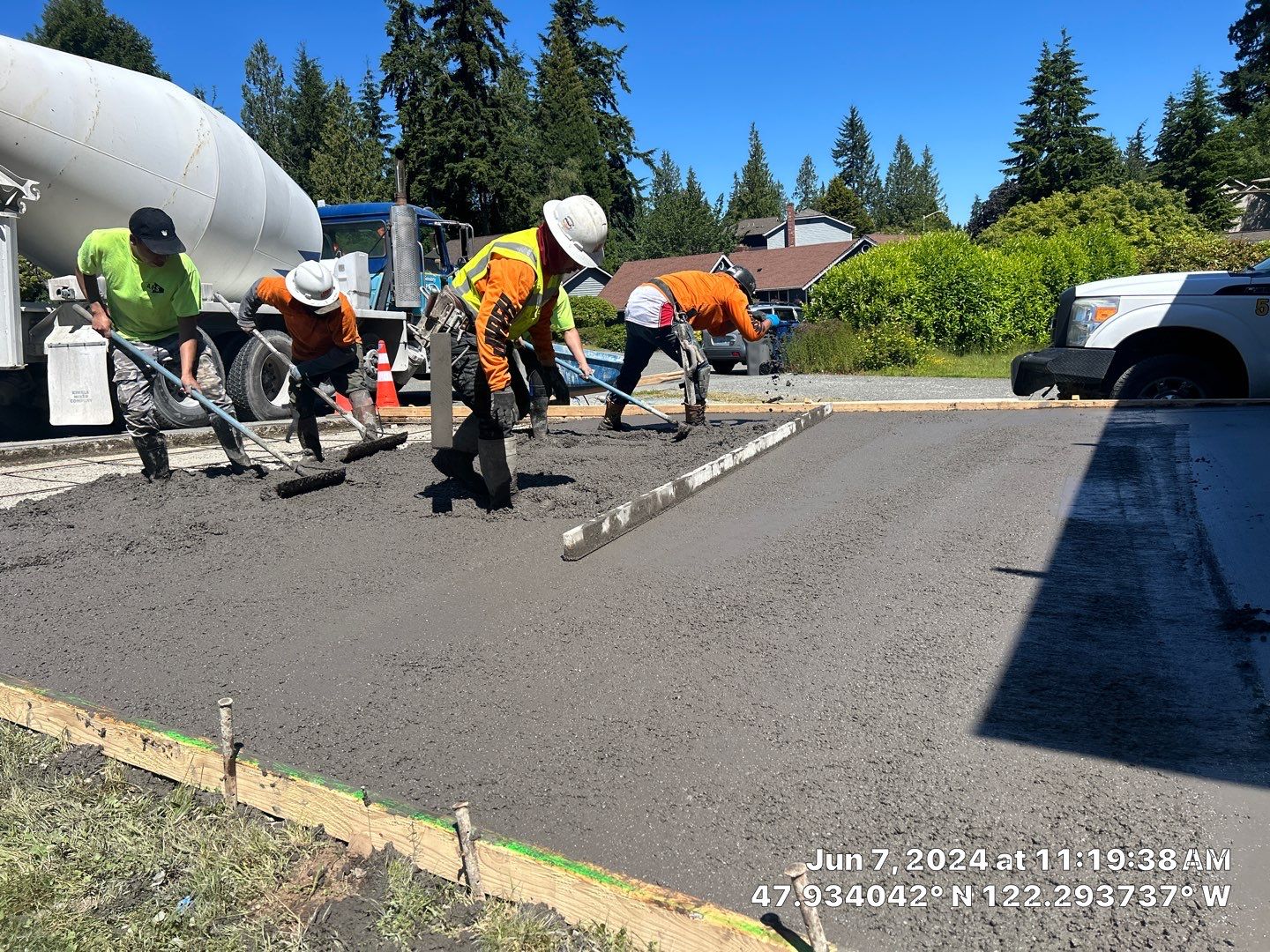James | Concrete Driveway, Walkway & Stairs/Porch and & Planting by Jireh Asphalt & Concrete Inc 