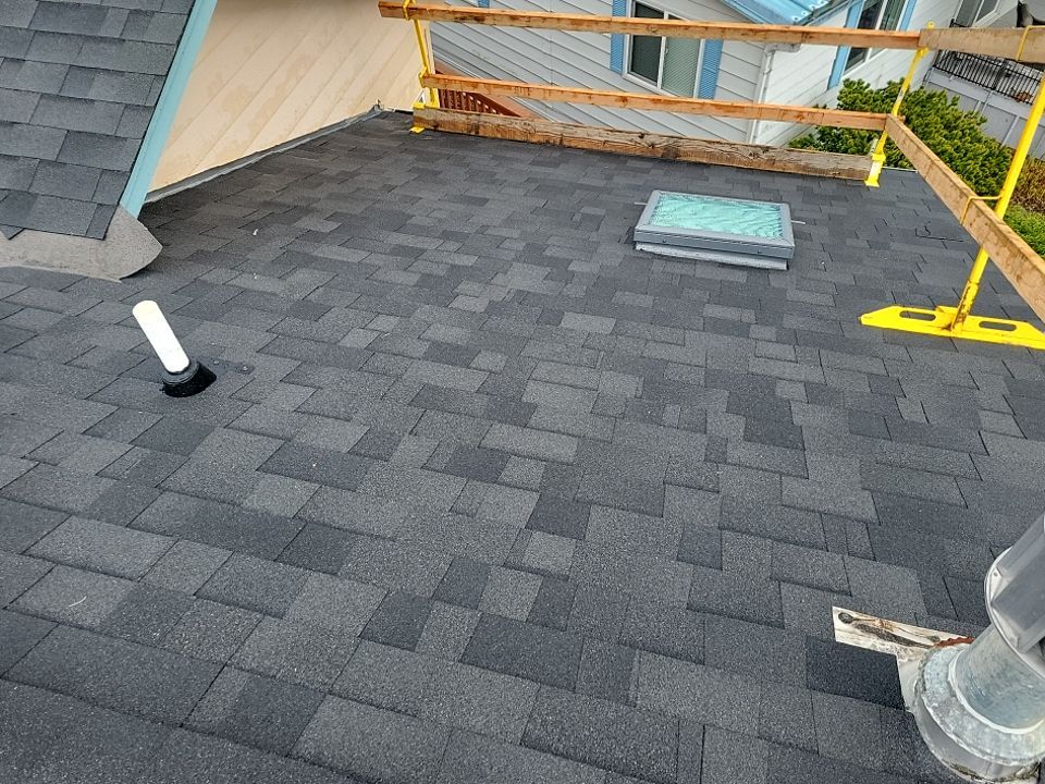 Residential Roofing Installation using Malarkey Highlander with Vented Ridge by Orezona Building & Roofing Company, Inc.